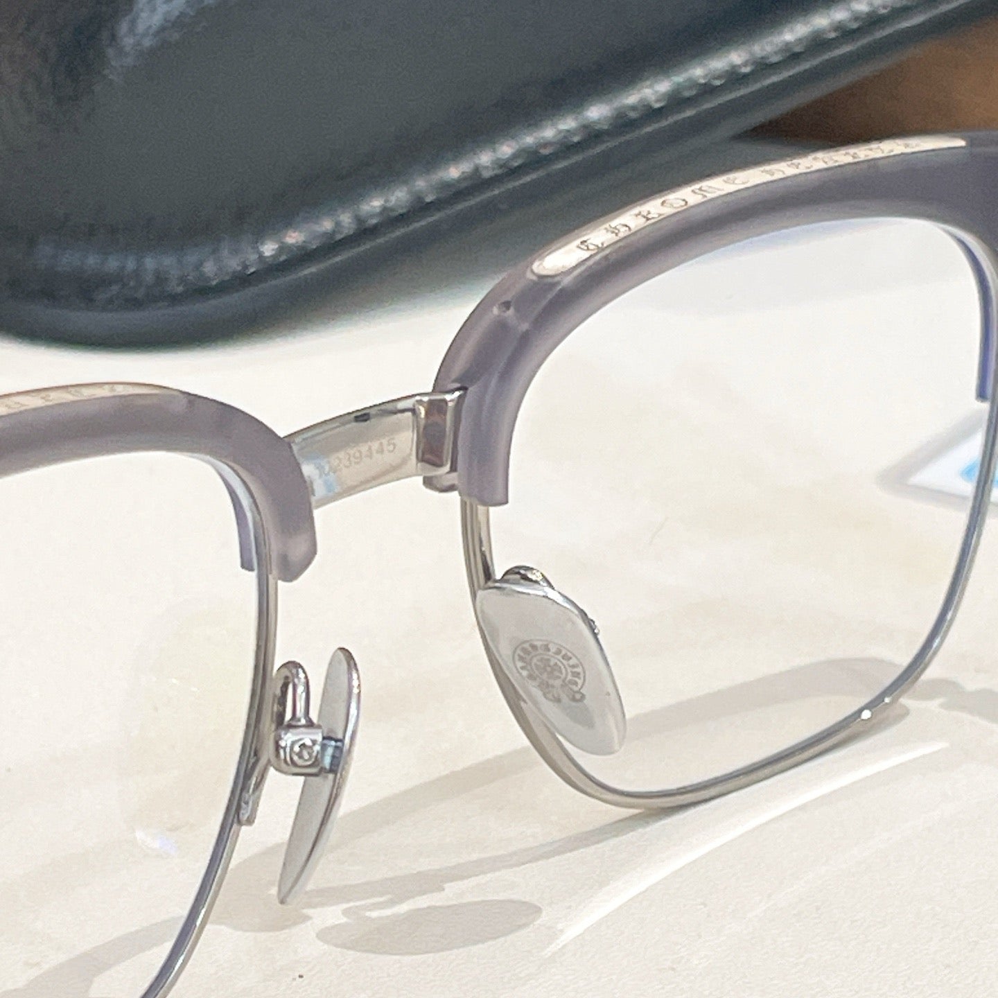 Inspired Chrome Hearts BONENNOISSEUR – 925 Silver Detail Eyeglasses (1:1 Mirror Quality)
