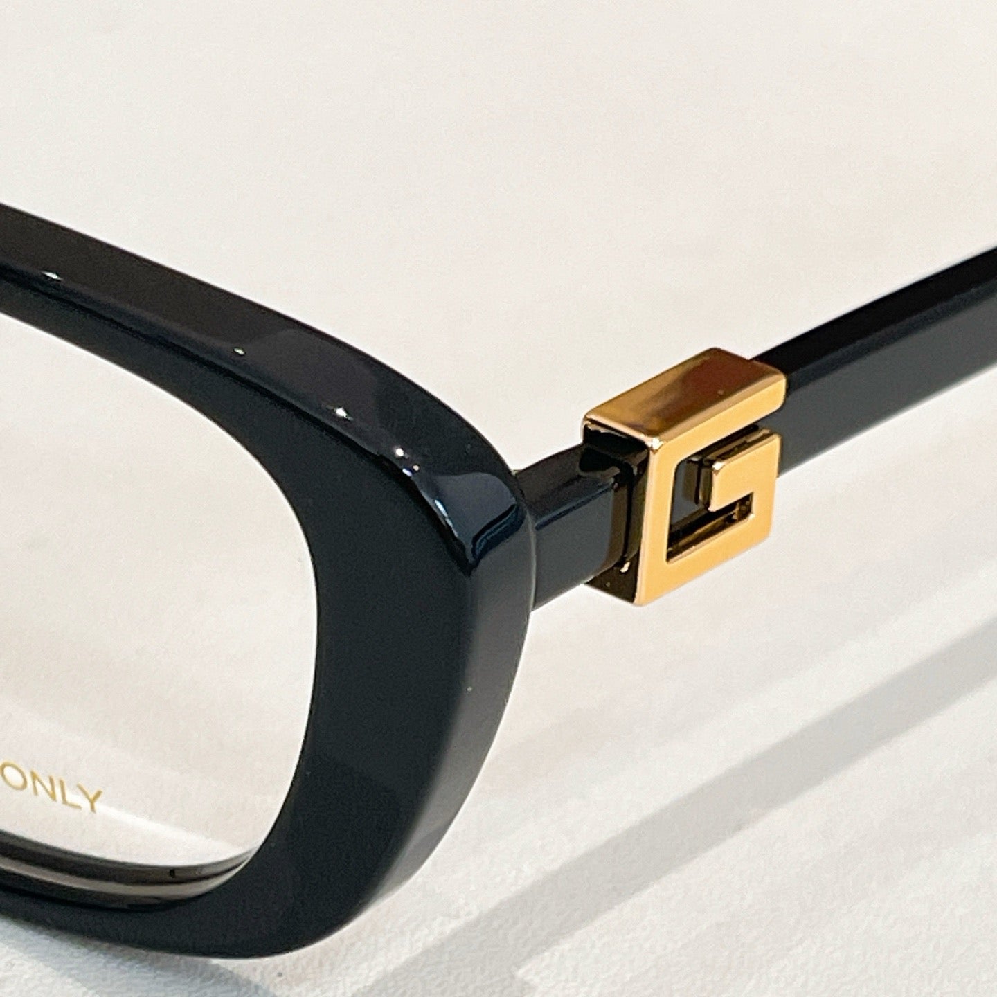 nspired Gucci GG1685OK – Rectangular Acetate Eyeglasses with Crystal Logo