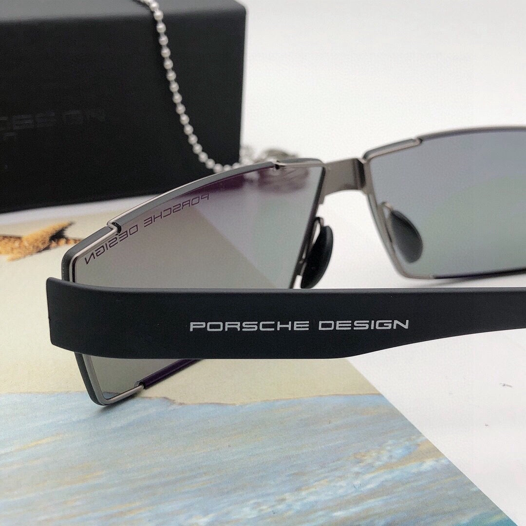 Inspired Porsche Design P’8407 – Rectangular Shield Sunglasses (1:1 Mirror Quality)