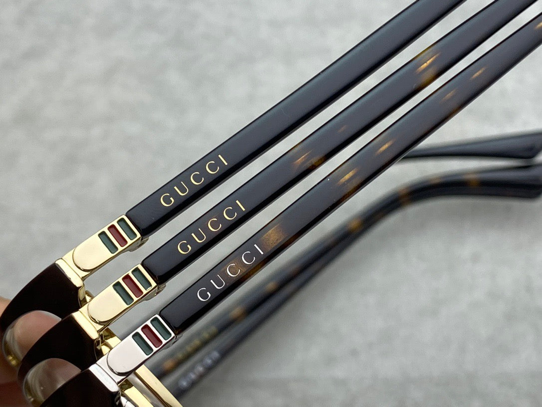 Inspired Gucci GG0131O Optical Eyeglasses – Rectangular Frame (1:1 Mirror Quality)
