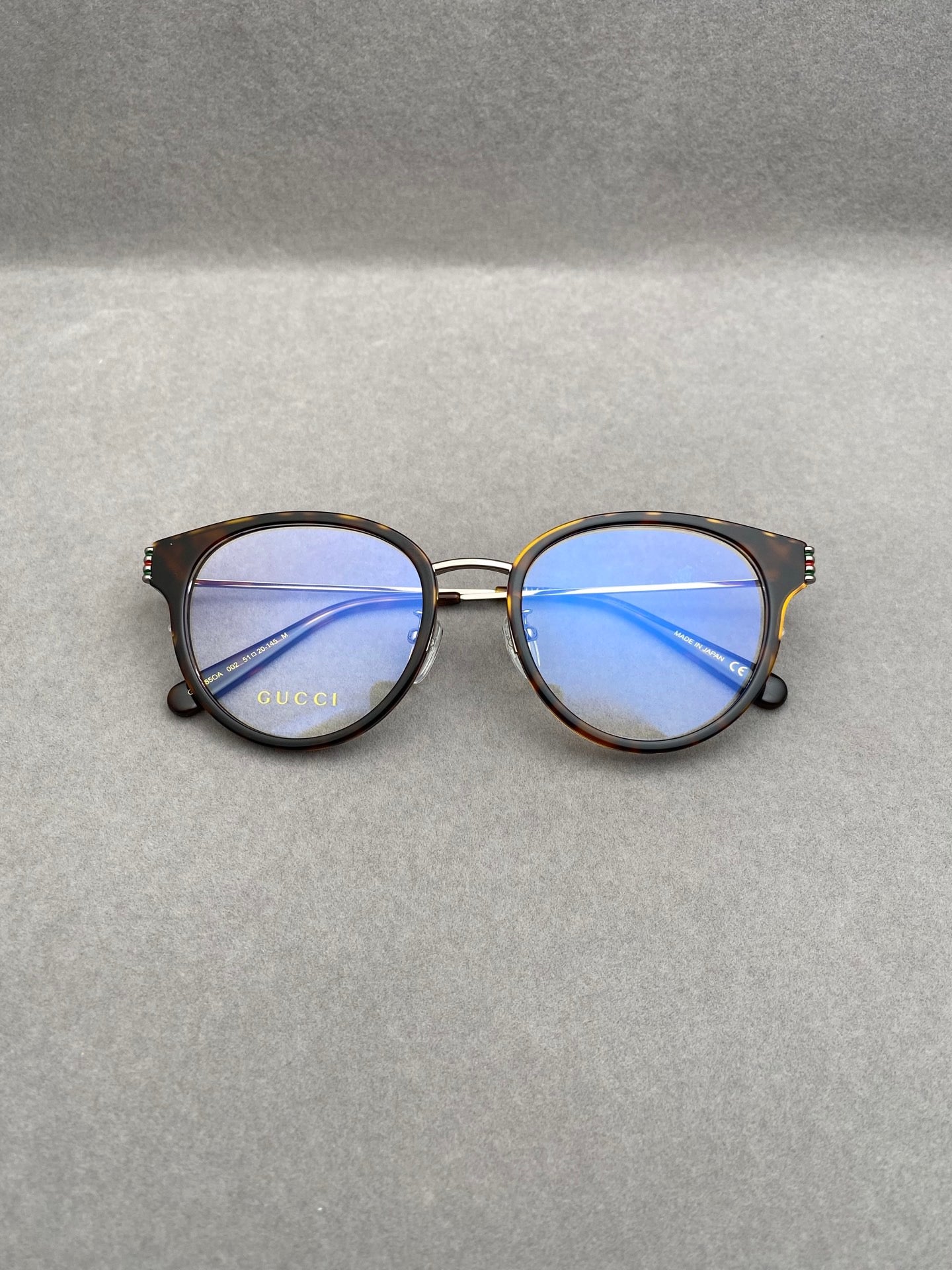 GG1885OA Inspired Cat-Eye Optical Glasses – Premium Acetate & Metal Frame