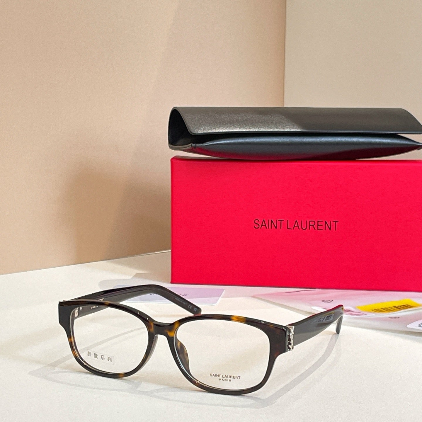 Inspired Saint Laurent SL M149/F – Classic Rectangular Optical Eyeglasses (1:1 Mirror Quality)