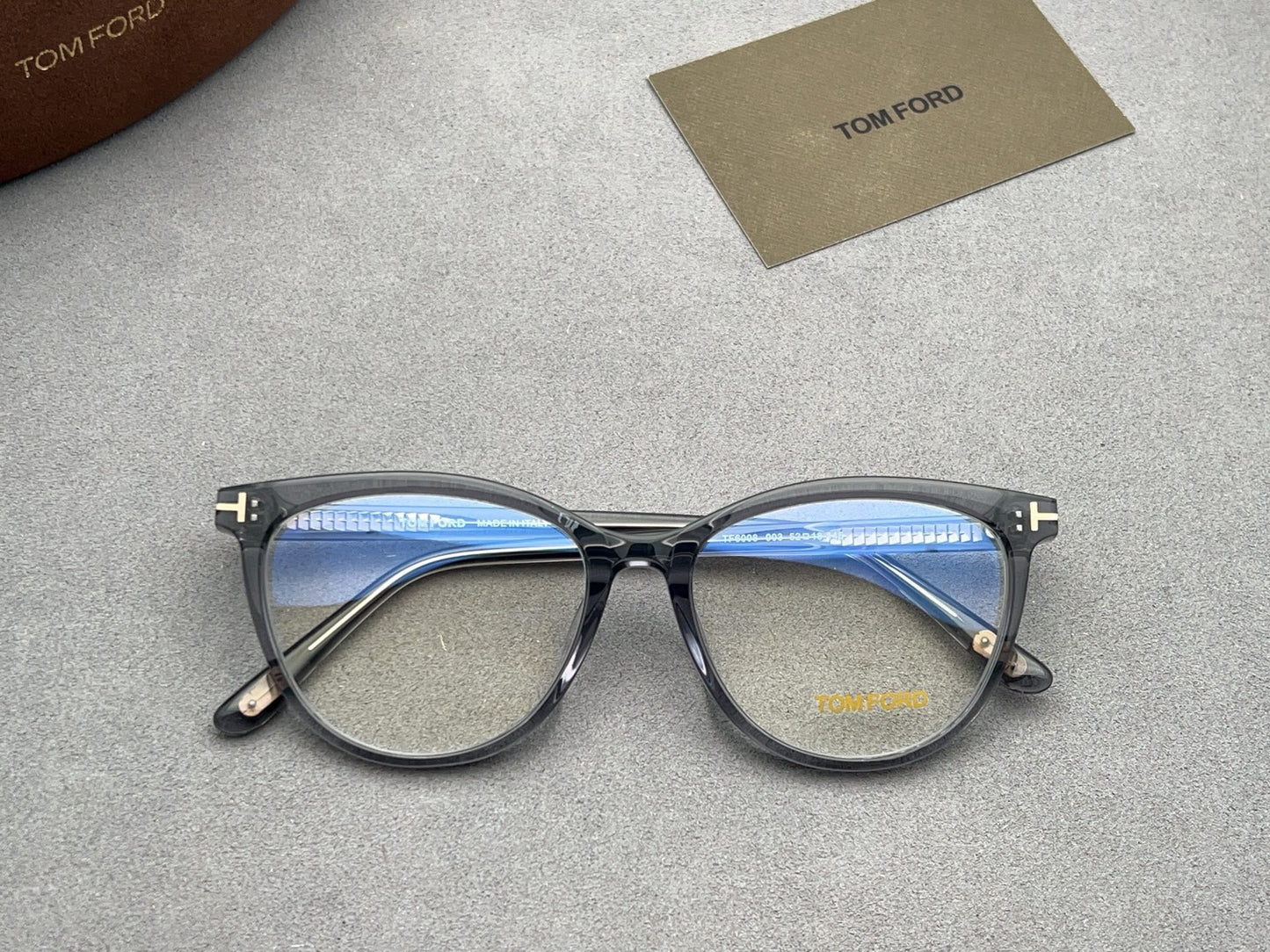 Tom Ford Inspired TF6008 Eyeglasses | Designer Style Optical Frames