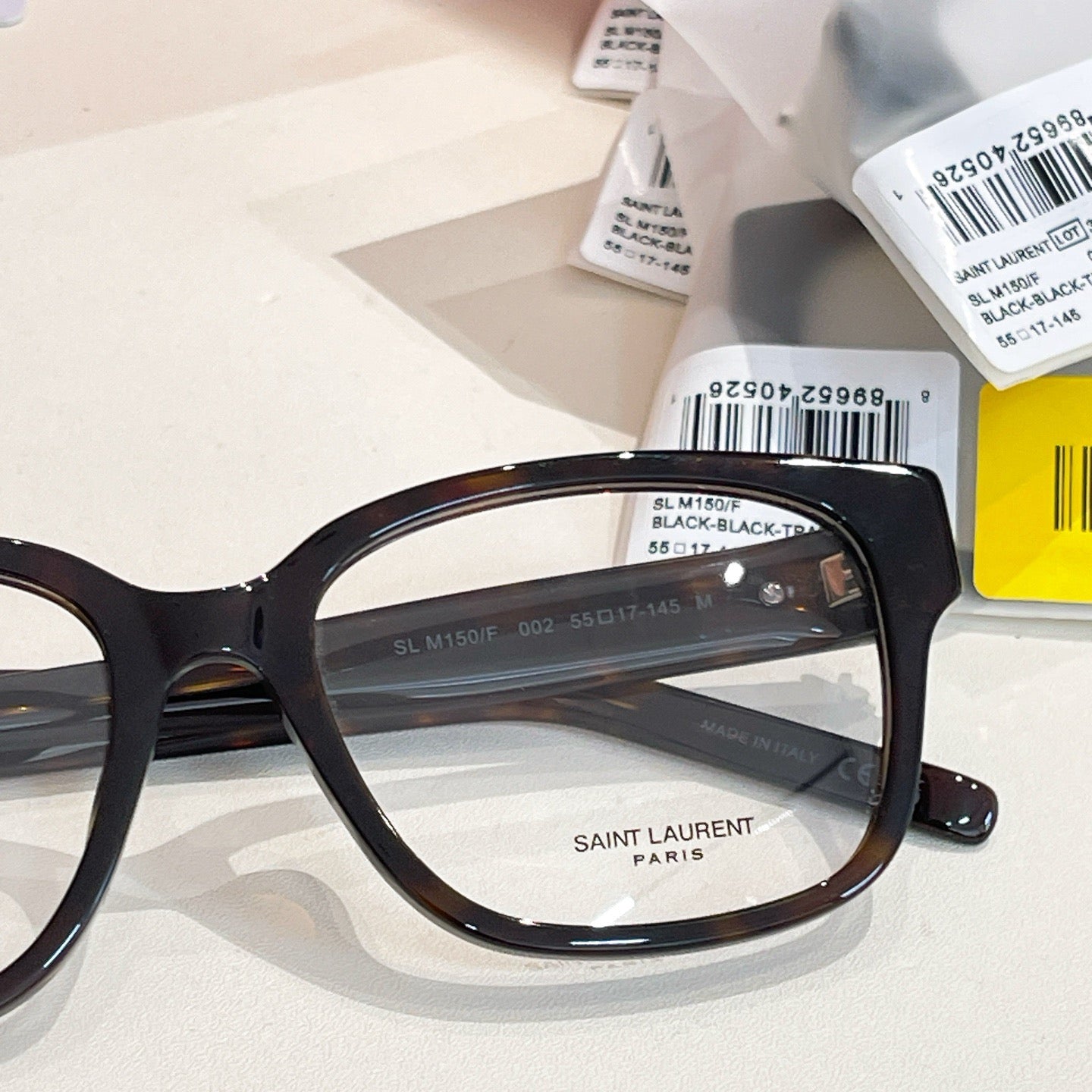 Inspired Saint Laurent SL M150/F – Bold Square Optical Eyeglasses (1:1 Mirror Quality)