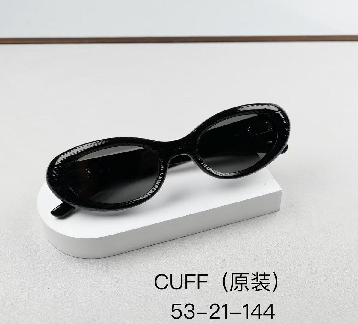 Inspired Gentle Monster CUFF 01- Retro Oval Sunglasses (1:1 Mirror Quality)