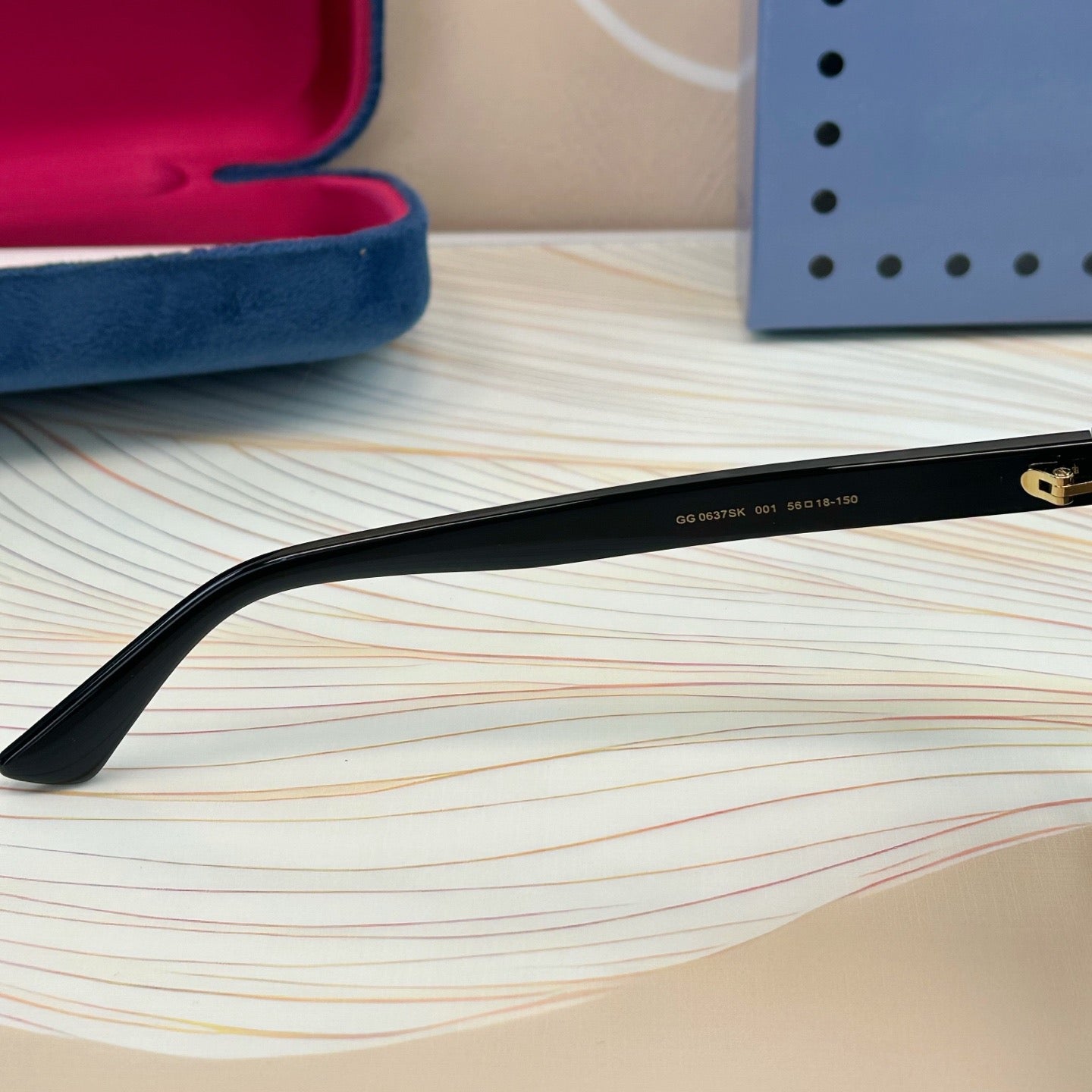 Inspired Gucci GG0637SK Sunglasses – Retro Square Frame (1:1 Mirror Quality