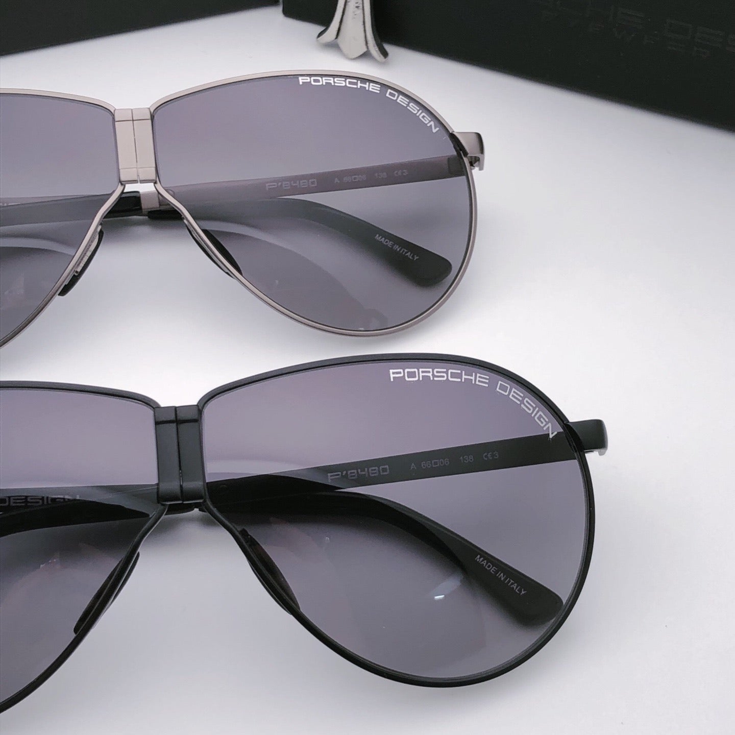Inspired Porsche Design P’8480 – Foldable Aviator Sunglasses (1:1 Mirror Quality)