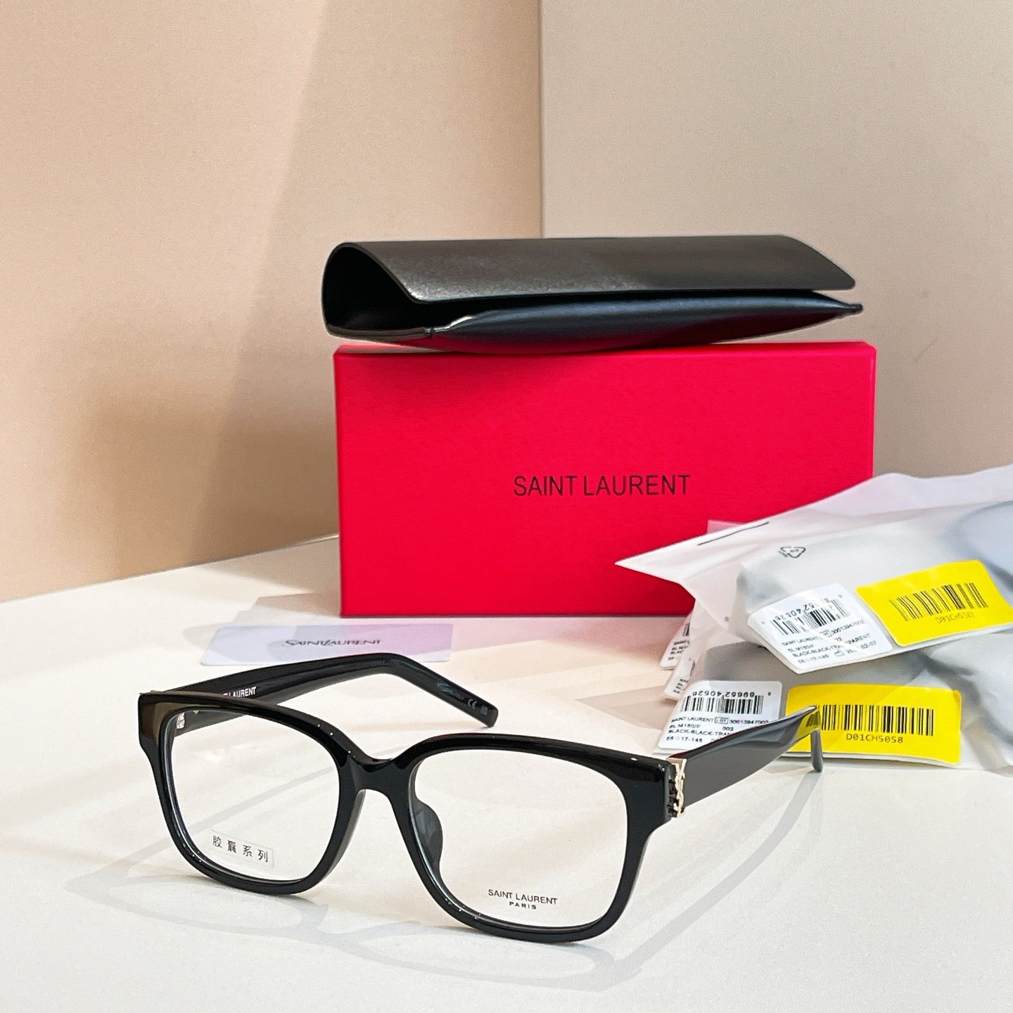 Inspired Saint Laurent SL M150/F – Bold Square Optical Eyeglasses (1:1 Mirror Quality)