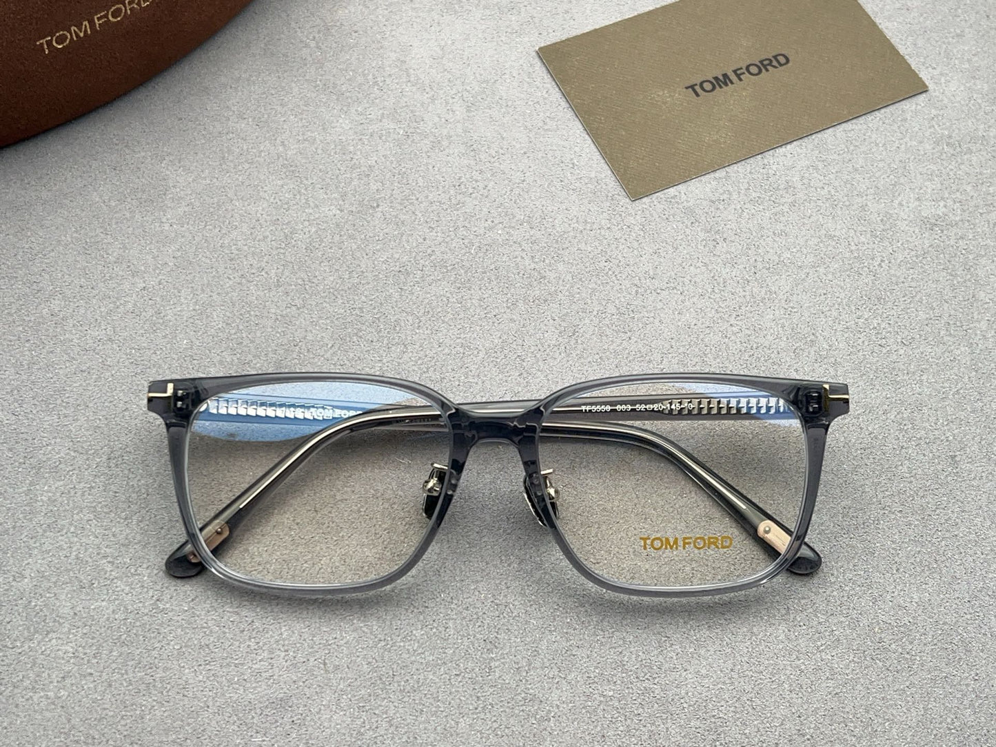 Tom Ford Inspired TF5558 Eyeglasses | Designer Style Optical Frames