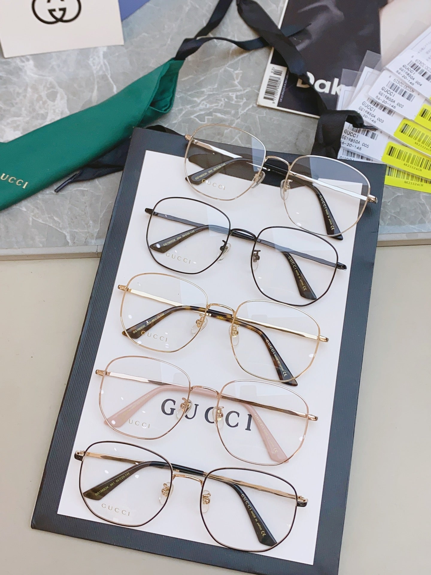 Gucci GG1985OA Cat-Eye Optical Eyeglasses (Inspired, 1:1 Mirror Quality)