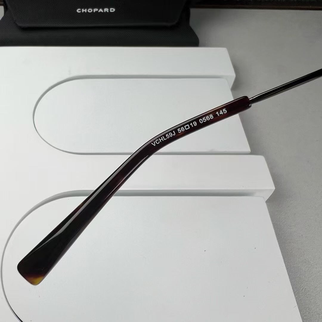 Inspired Chopard VCHL59J – Luxury Titanium Optical Eyeglasses (1:1 Mirror Quality)