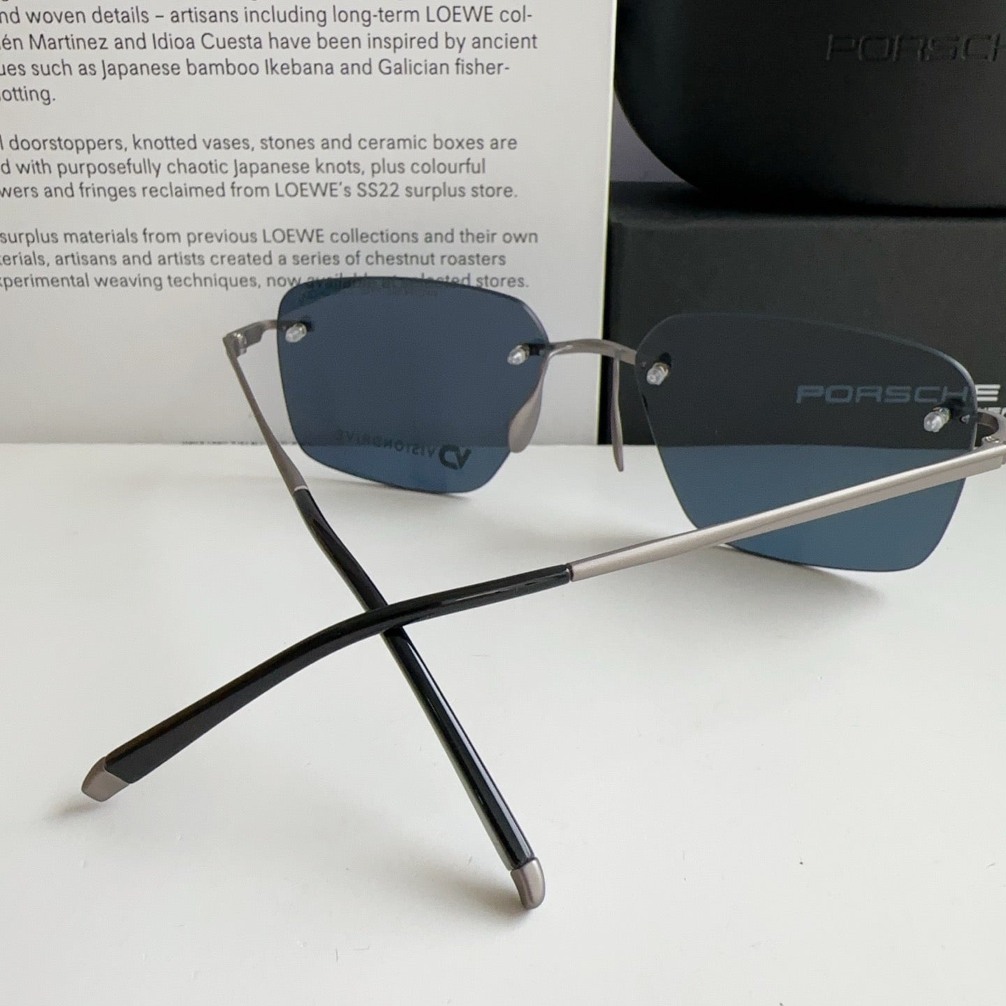 Inspired Porsche Design P’8923 – Rimless Titanium Sunglasses (1:1 Mirror Quality)