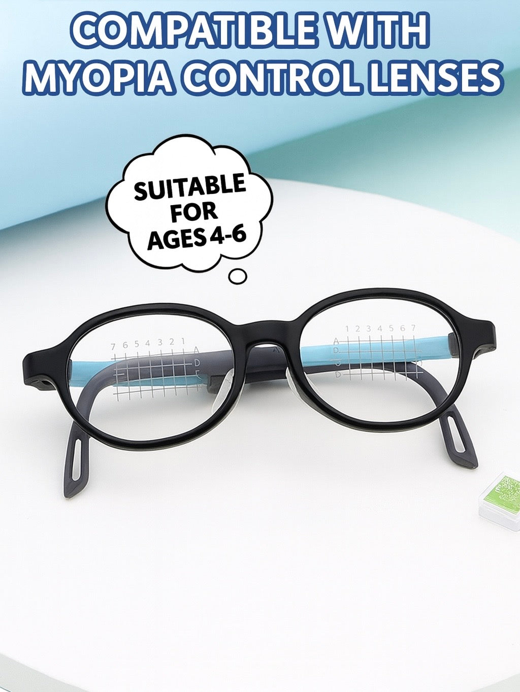 Kids Myopia Control Glasses Frame – Model T102 (Ages 4–6)