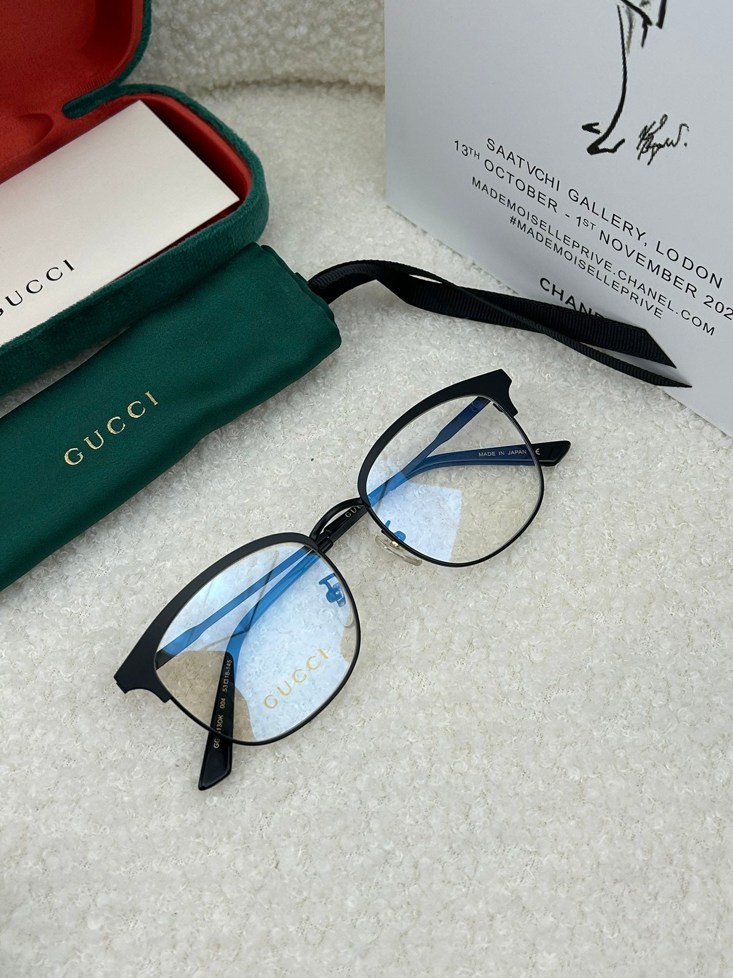 Gucci GG0413OK Square Optical Eyeglasses (Inspired, 1:1 Mirror Quality)