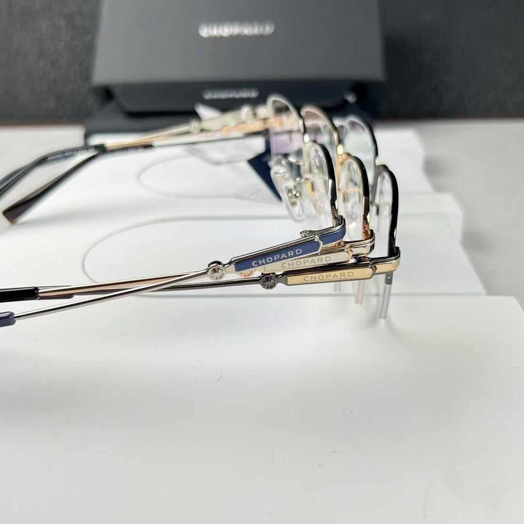 Inspired Chopard VCHL59J – Luxury Titanium Optical Eyeglasses (1:1 Mirror Quality)