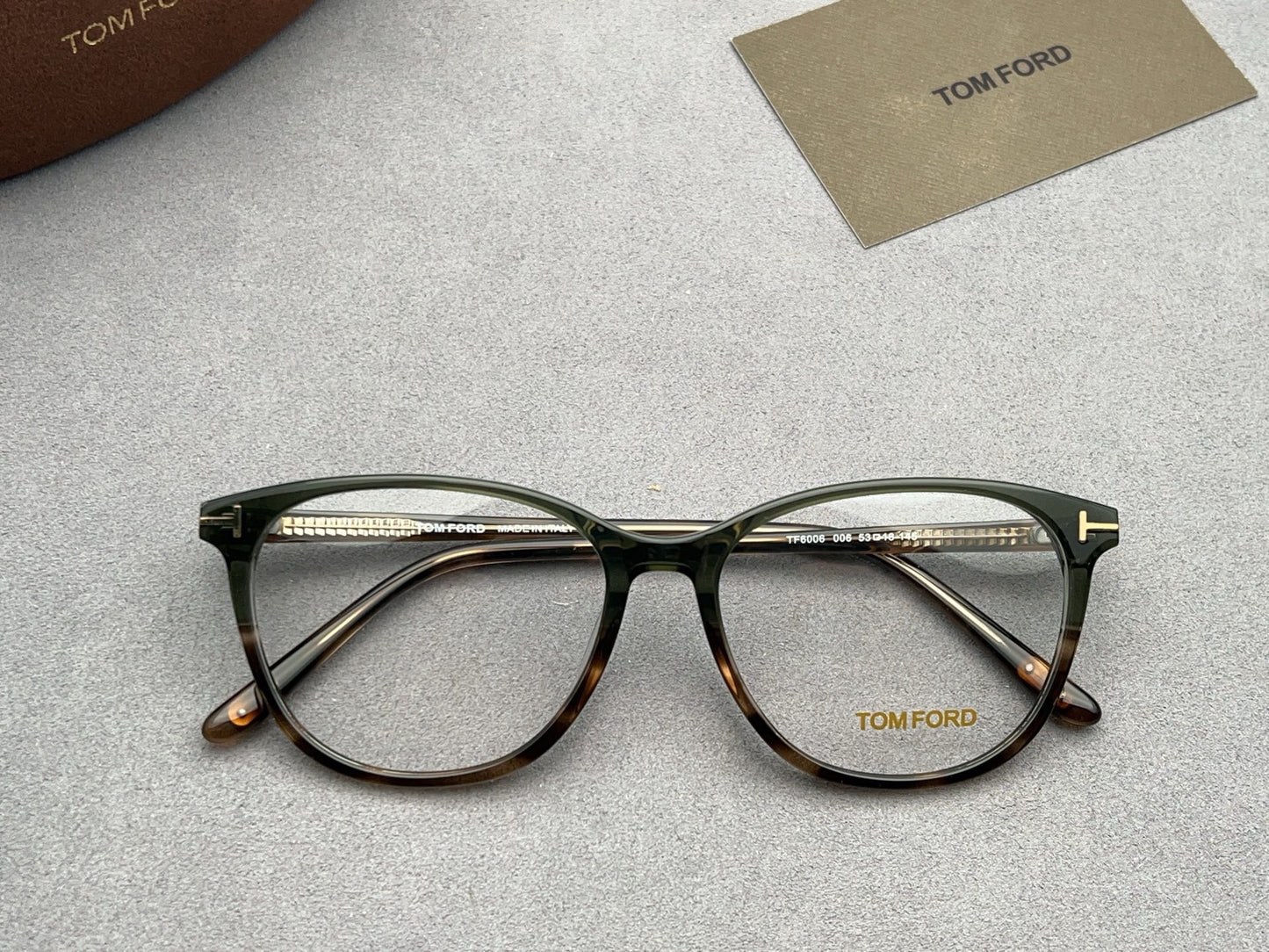 Tom Ford Inspired TF6006 Eyeglasses | Designer Style Optical Frames