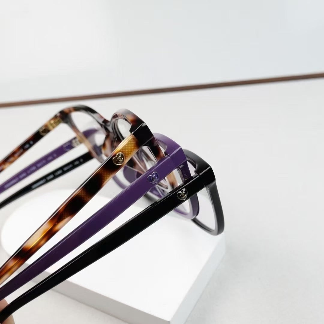 Inspired Chanel 3463 – Oversized Cat-Eye Eyeglasses (1:1 mirror quality)