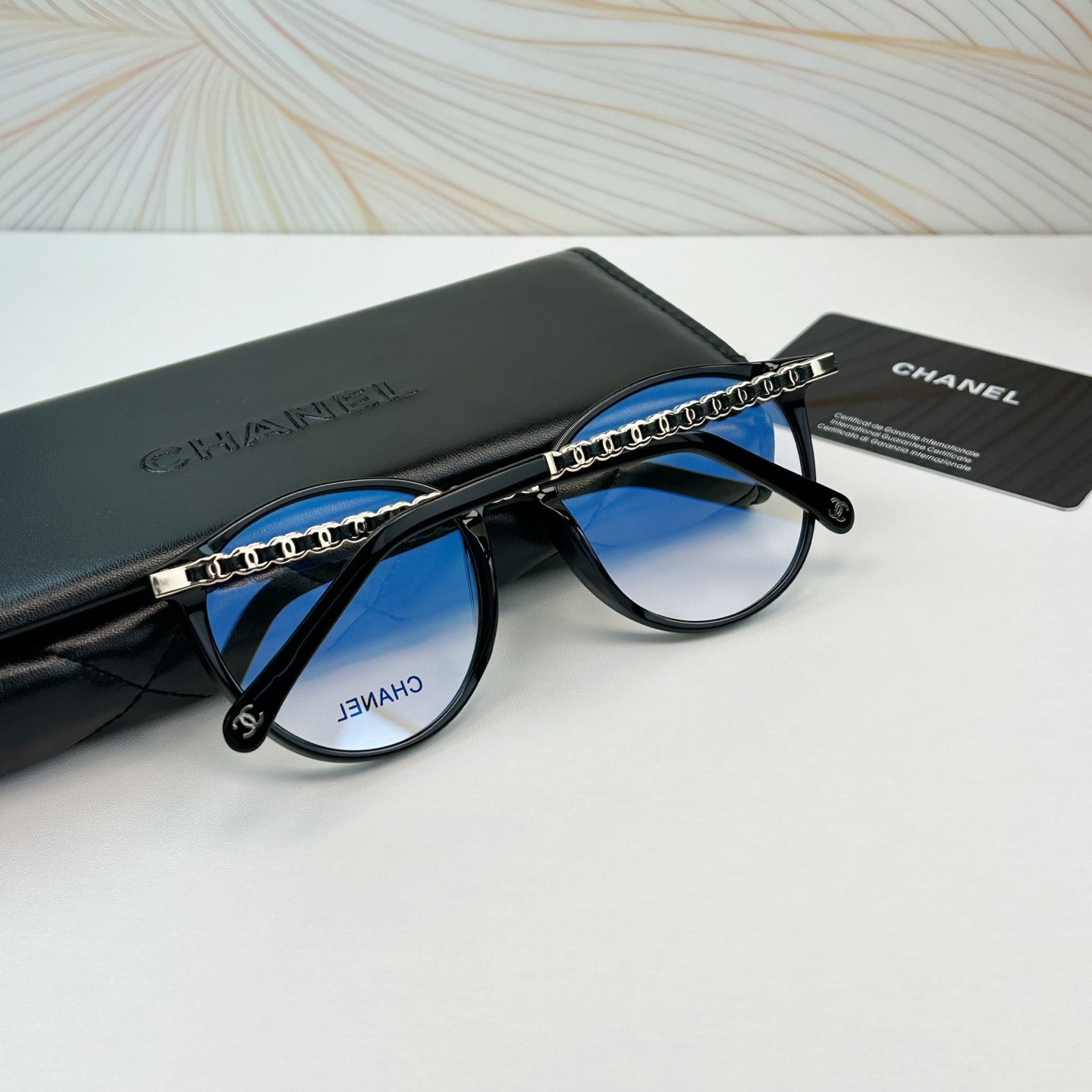 Inspired Chanel CH3412 – Round Eyeglasses with Braided Temples (1:1 Mirror Quality)