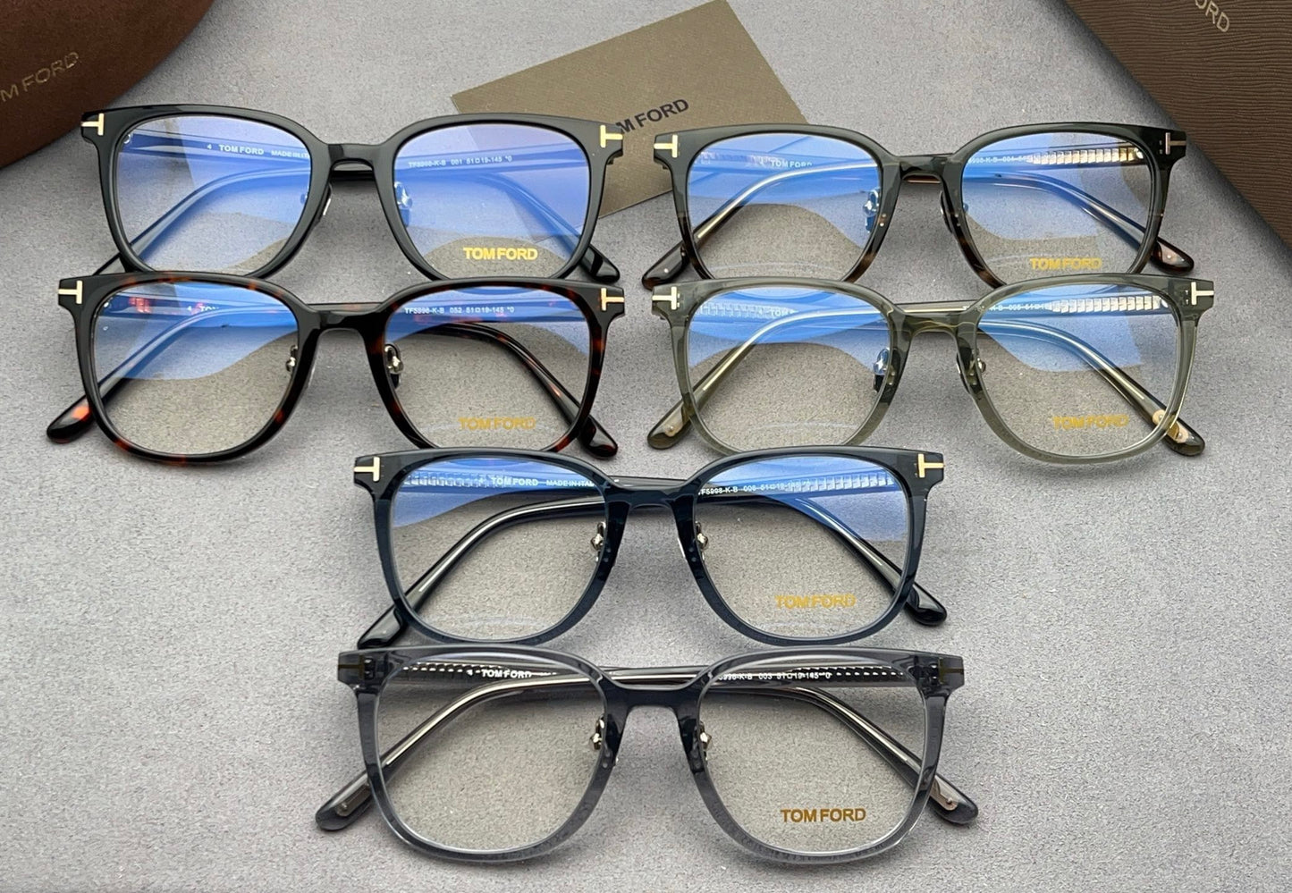 Tom Ford Inspired TF5998-K-B Eyeglasses | Designer Style Optical Frames