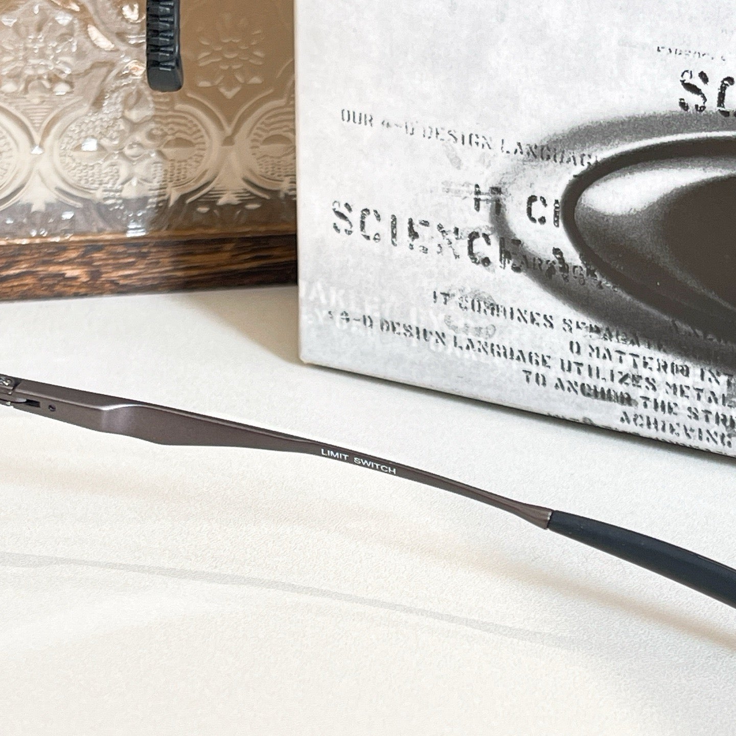 OX5121 Grey Metal Eyeglasses- Inspired by Oakley Titanium Lightweight Designer-Inspired Frame (Copy)