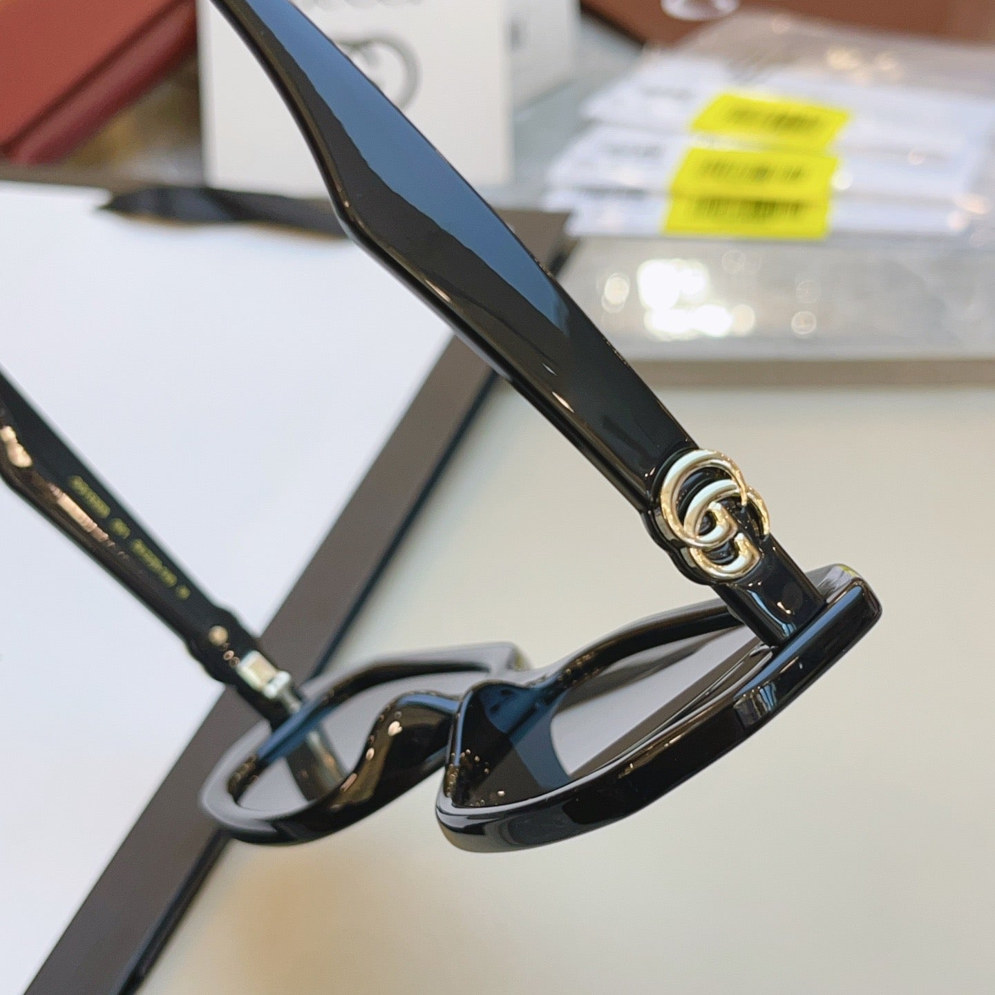 Inspired Gucci GG1535S Rectangular Sunglasses – Premium Acetate Frame with Geometric Design