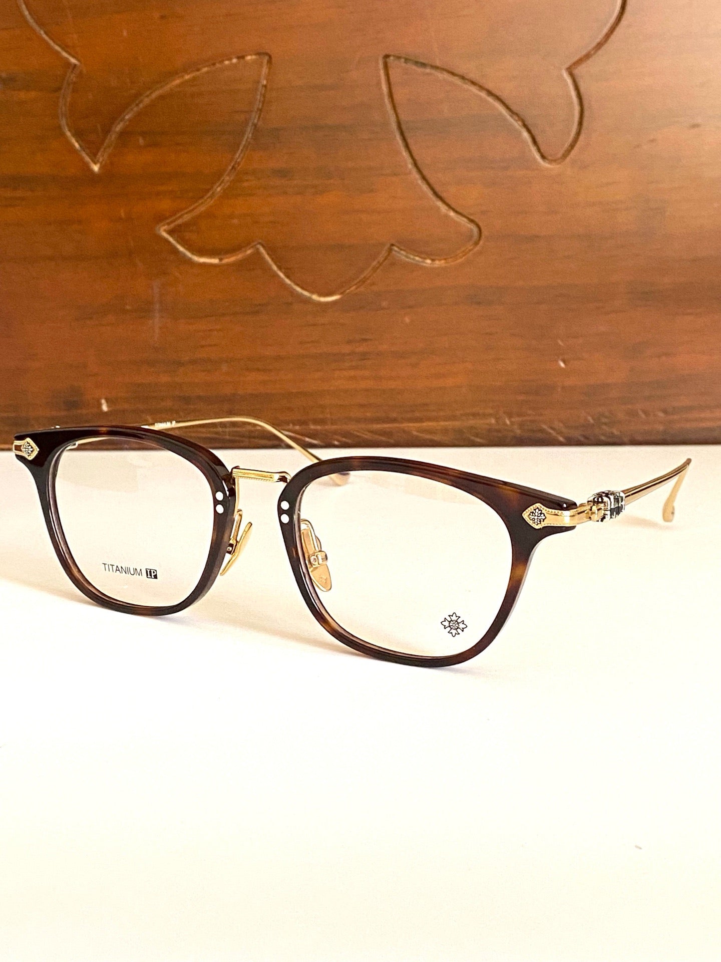 Chrome Hearts SHAGASS – Premium Pure Titanium Optical Eyeglasses (1:1 Mirror Quality)