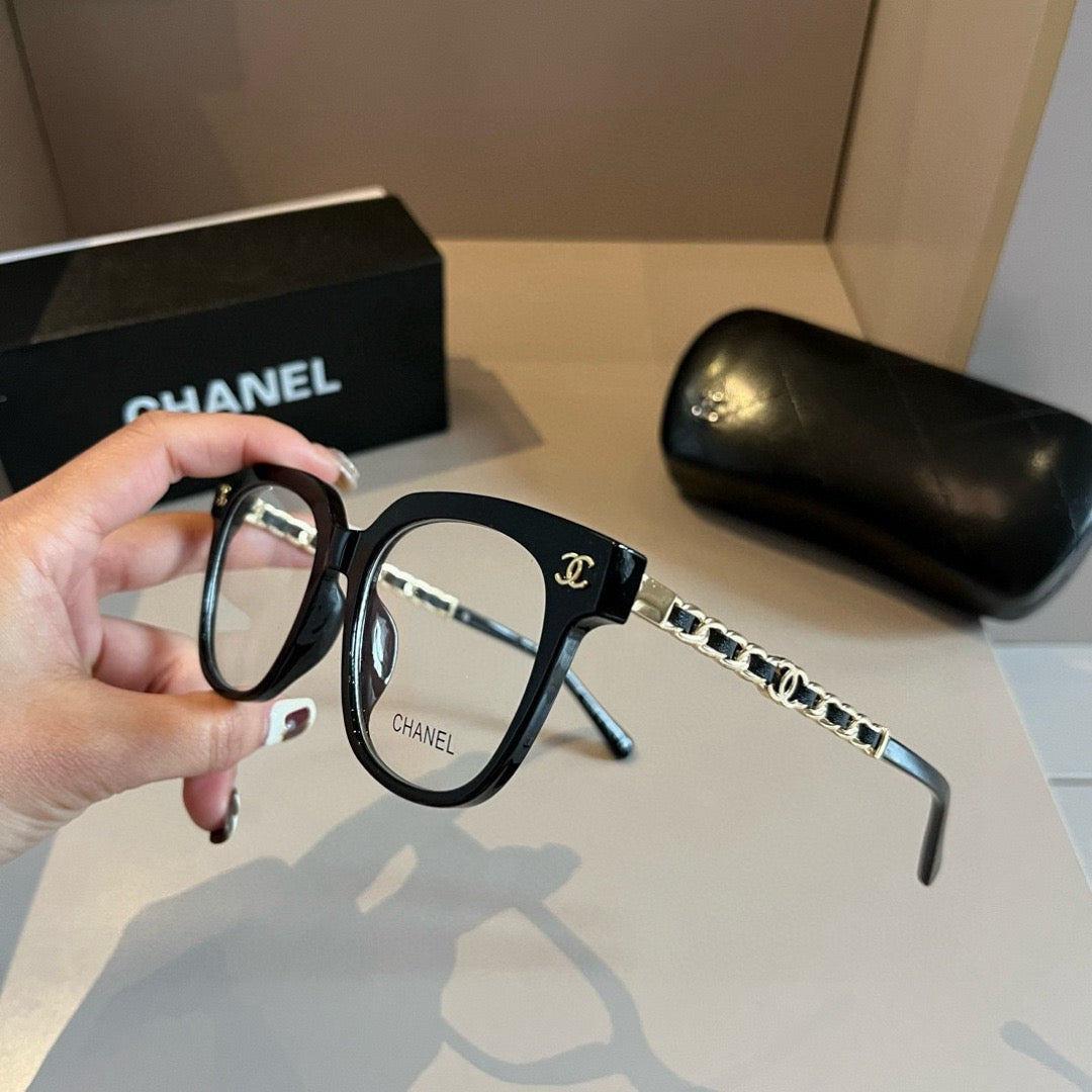 Inspired Chanel 2811 – Square Optical Eyeglasses with Chain Detail (1:1 Mirror Quality)