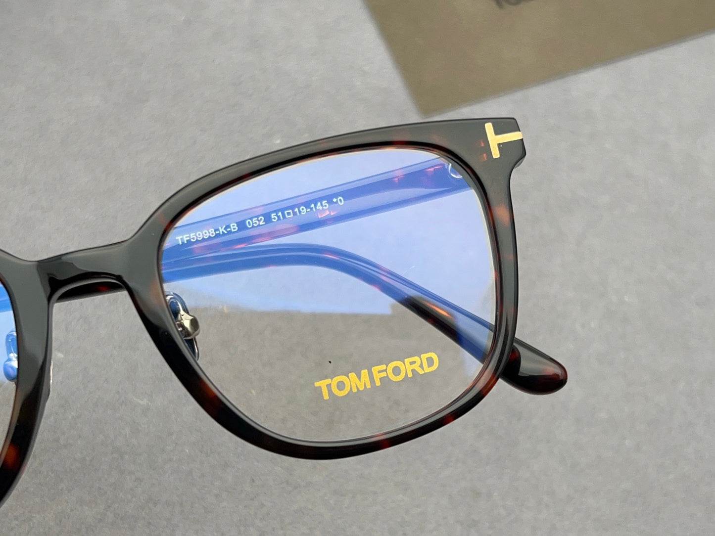Tom Ford Inspired TF5998-K-B Eyeglasses | Designer Style Optical Frames
