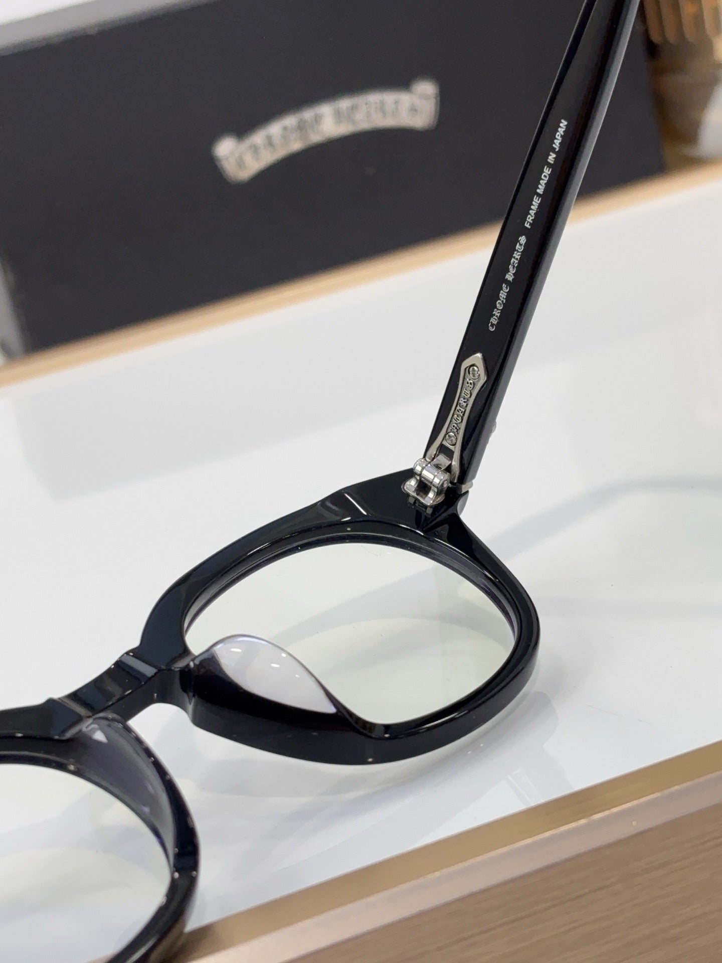 Chrome Hearts “BABY” – Premium Round Optical Eyeglasses (1:1 Mirror Quality)
