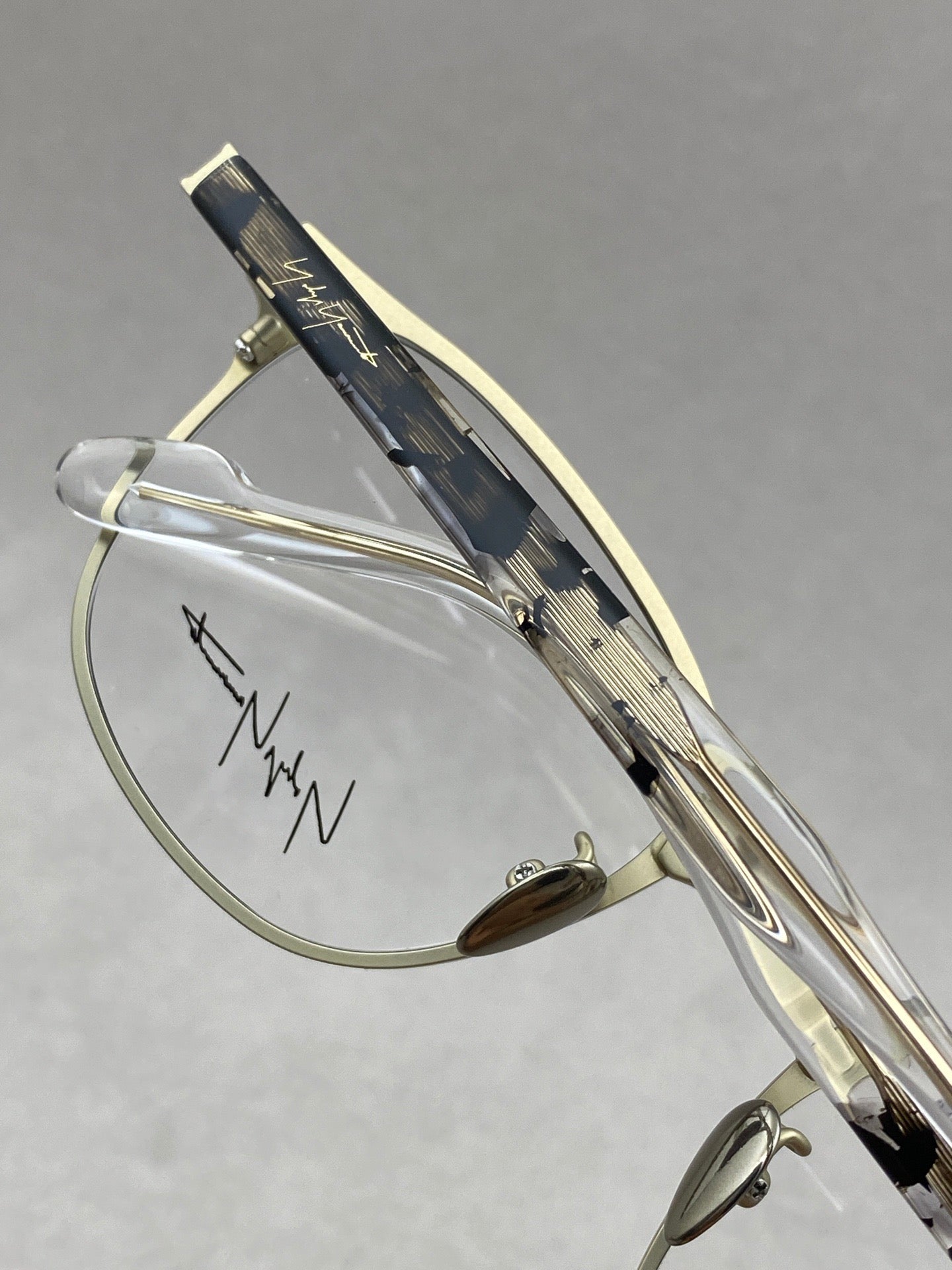 19-0073 Titanium Eyeglasses -Inspired Yohji Yamamoto