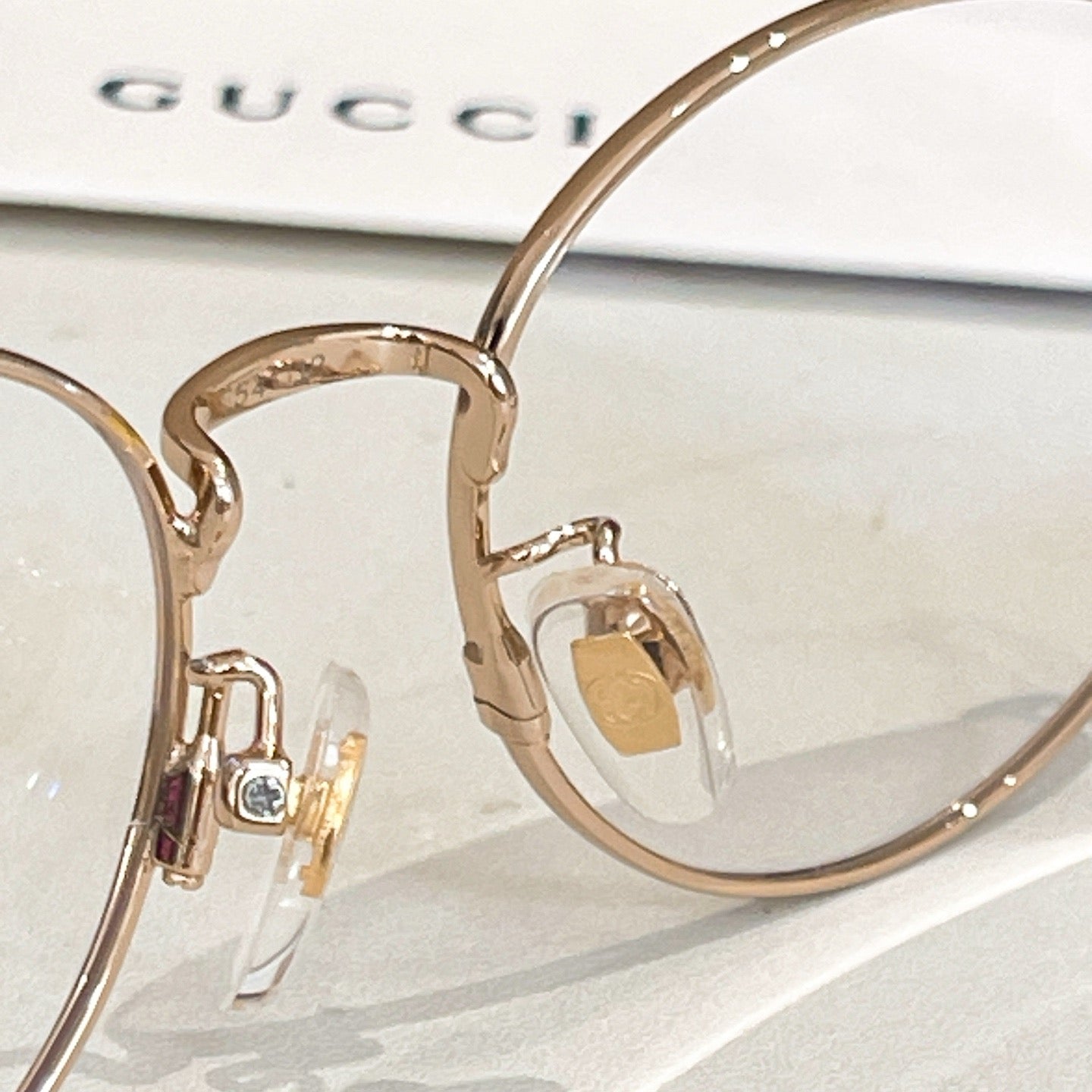 GG1699O Gucci Inspired Optical Glasses – Round Metal Frame