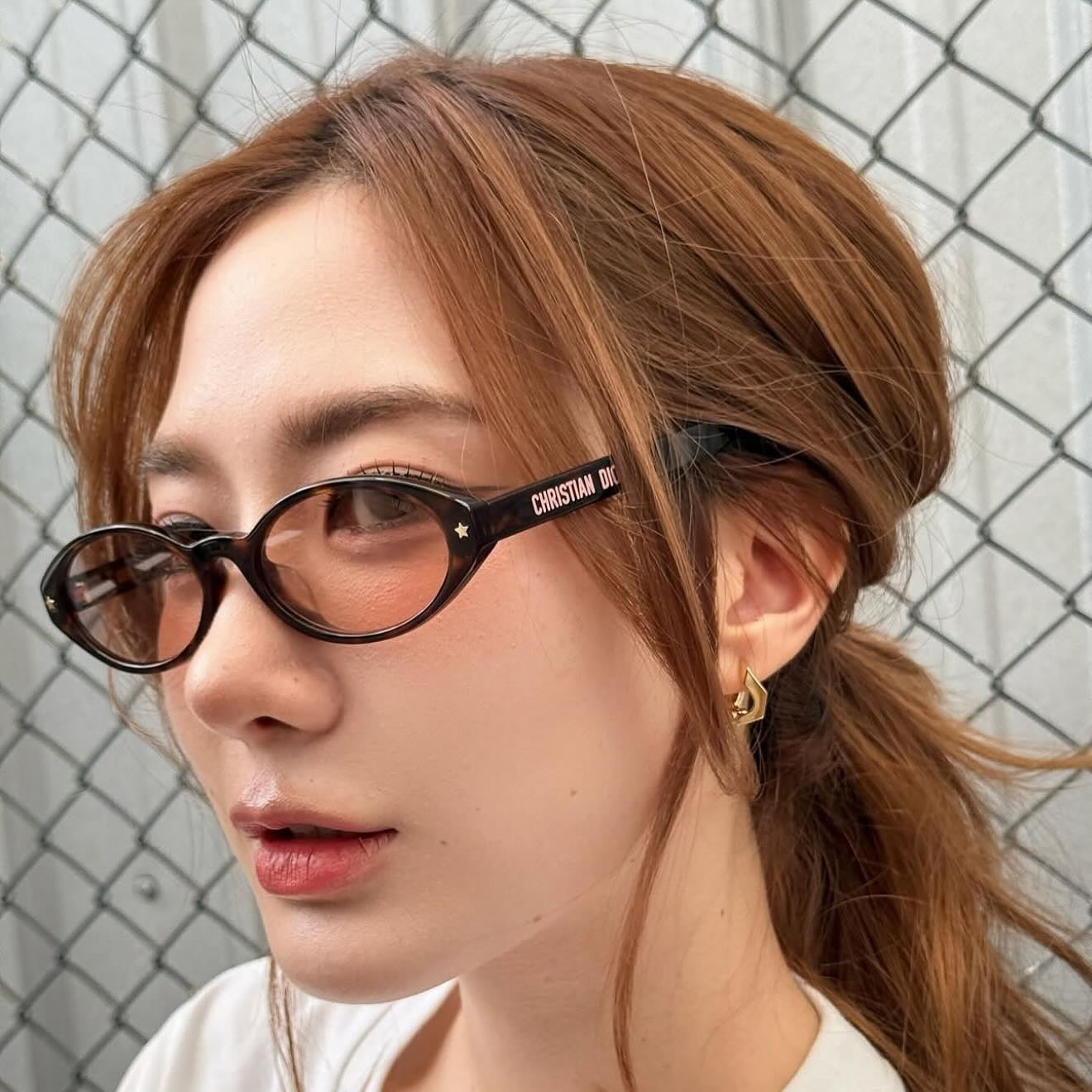 Inspired DiorPacific R1F – Oval Slim Sunglasses (1:1 Mirror Quality)