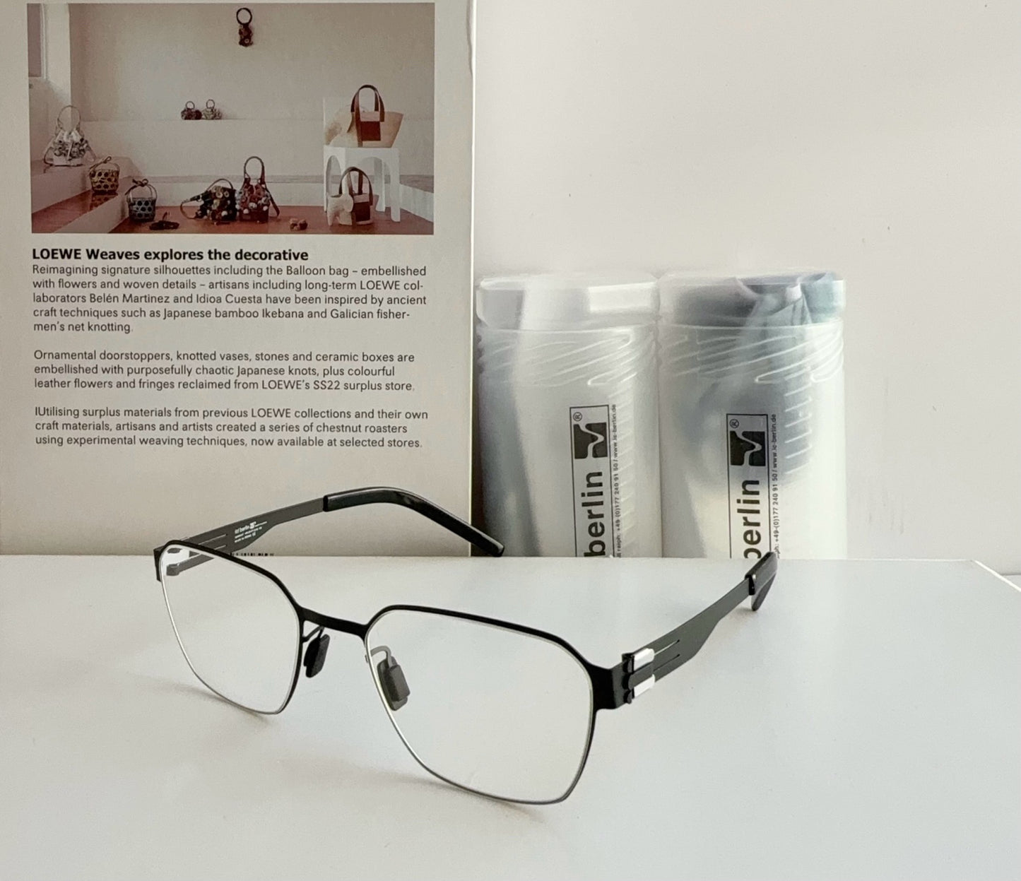 IC Berlin – IC MB12 – Lightweight Stainless Steel Eyeglasses (Inspired)