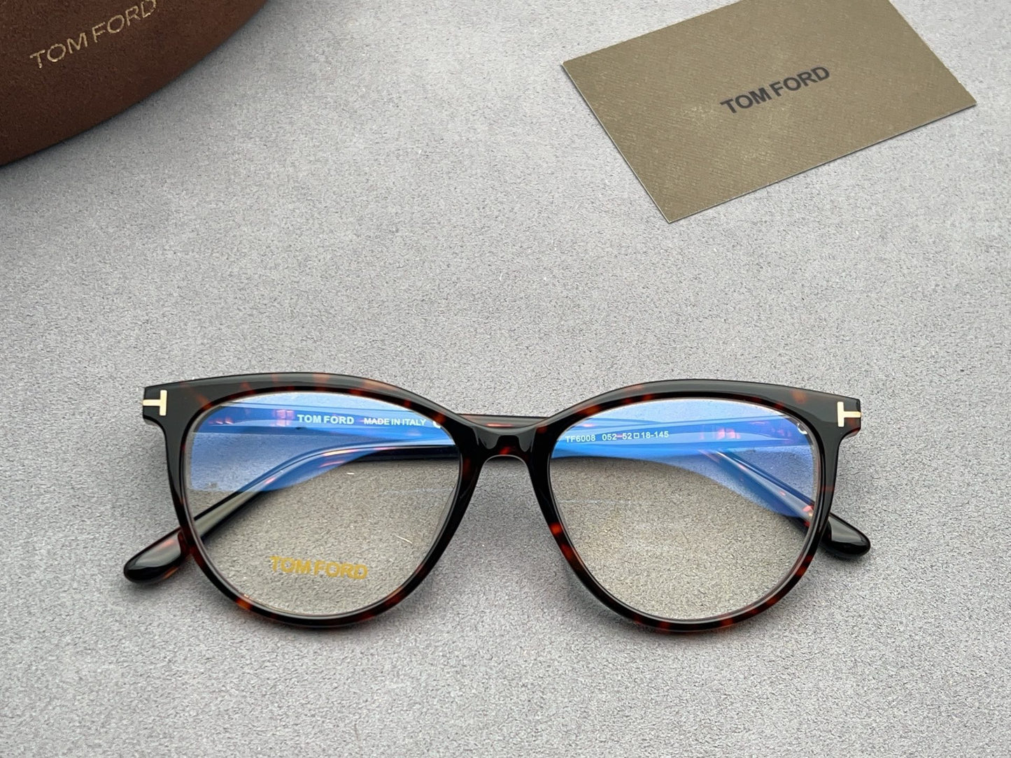 Tom Ford Inspired TF6008 Eyeglasses | Designer Style Optical Frames