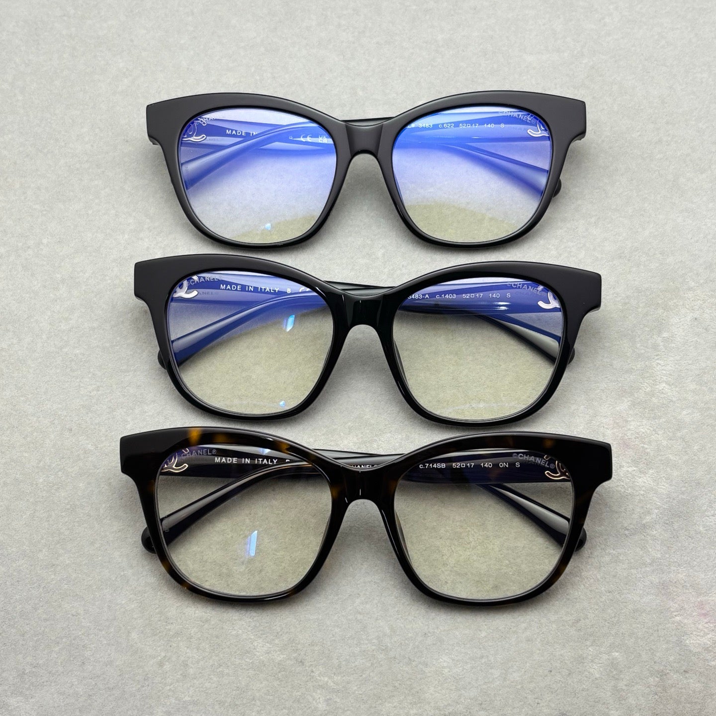 Inspired Chanel 3483-S-A – Cat-Eye Eyeglasses (1:1 Mirror Quality)