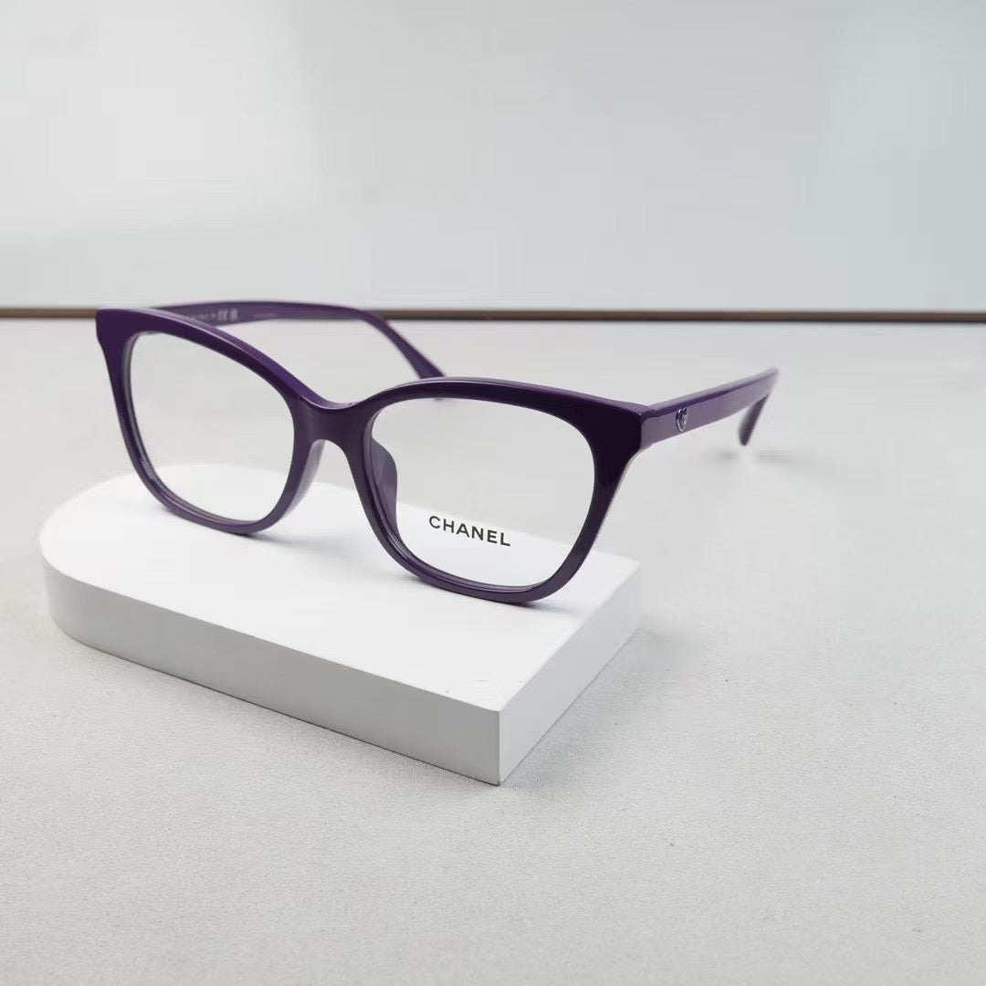 Inspired Chanel 3463 – Oversized Cat-Eye Eyeglasses (1:1 mirror quality)