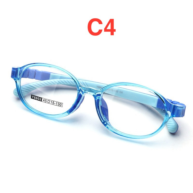 Kids Lightweight Eyeglass Frame – Model T8802 (Ages 6–12)