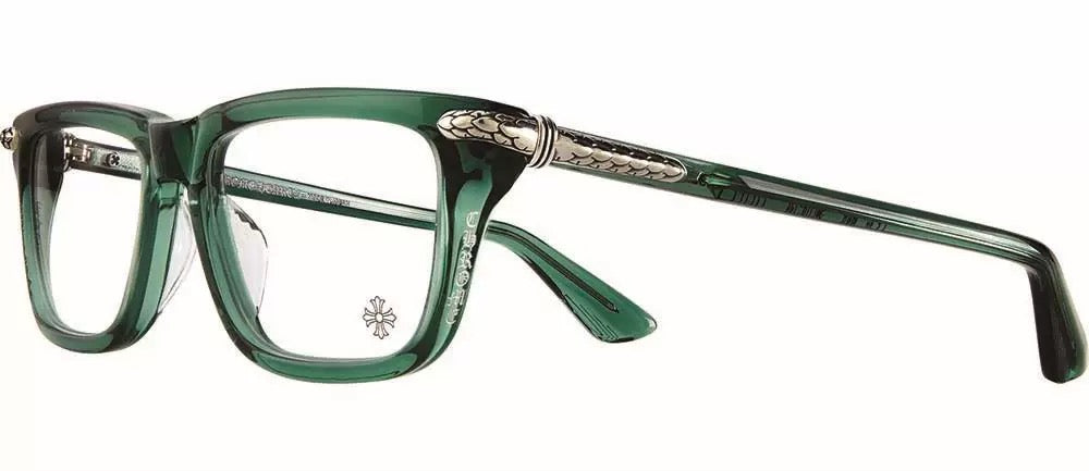 Inspired Chrome Hearts LITTLE DINGER – Square Acetate Eyeglasses (1:1 Mirror Quality)
