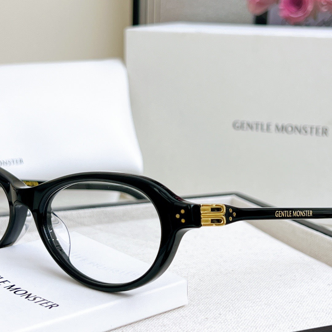 Inspired Gentle Monster Be Slo – Retro Oval Optical Eyeglasses (1:1 Mirror Quality)