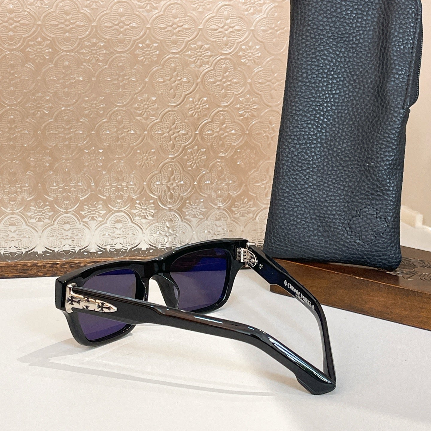 Inspired Chrome Hearts CRYPDIC – Rectangular Sunglasses (1:1 Mirror Quality)