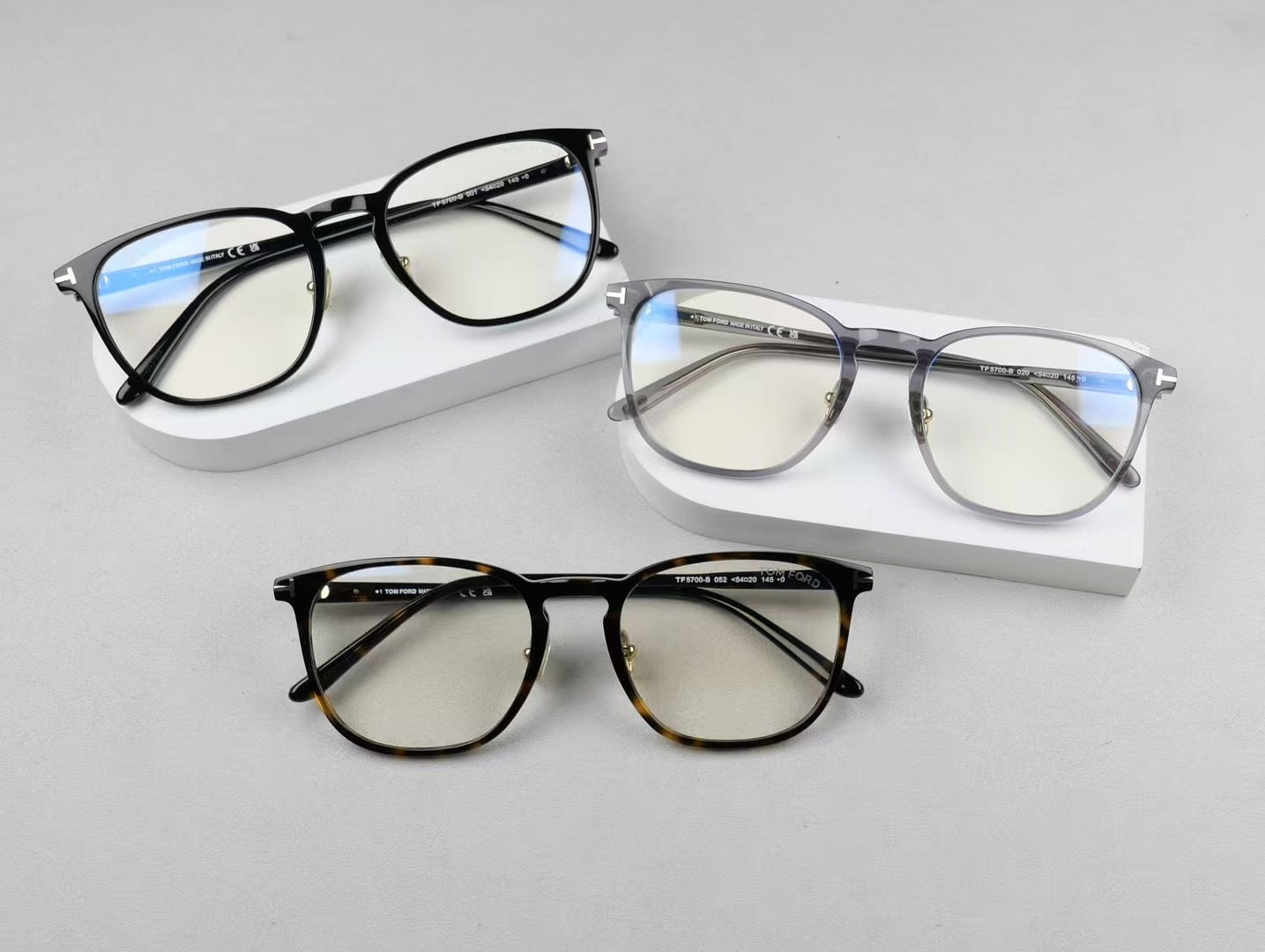 Tom Ford Inspired TF5700-B Eyeglasses | Designer Style Optical Frames
