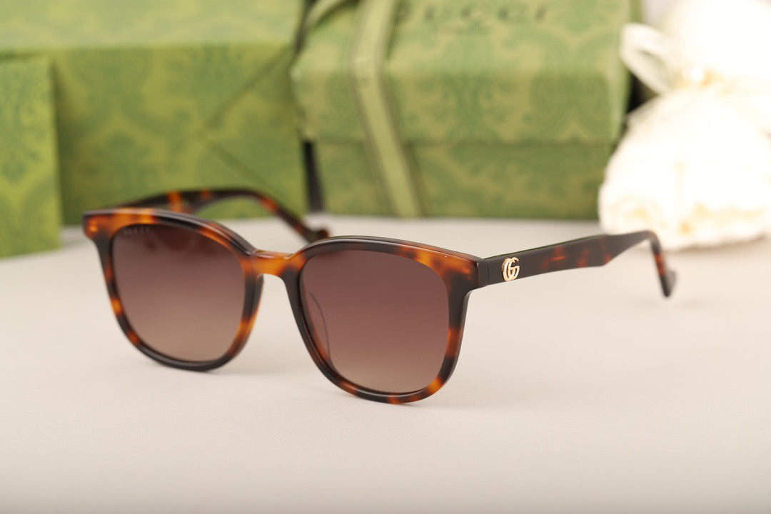 Inspired Gucci GG1001SK Sunglasses – Classic Square Frame (1:1 Mirror Quality