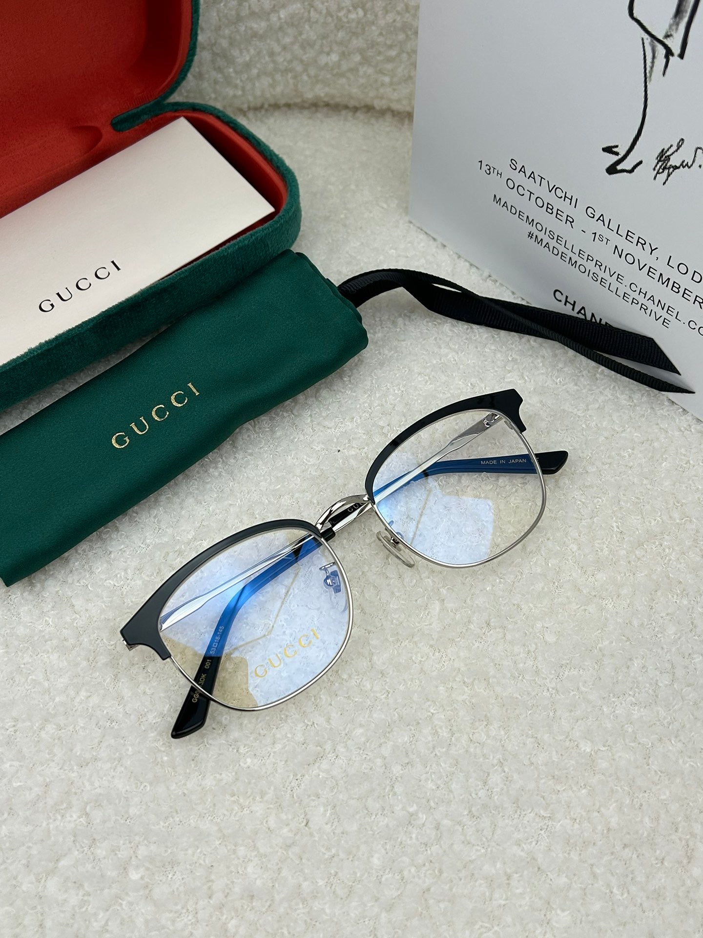 Gucci GG0413OK Square Optical Eyeglasses (Inspired, 1:1 Mirror Quality)