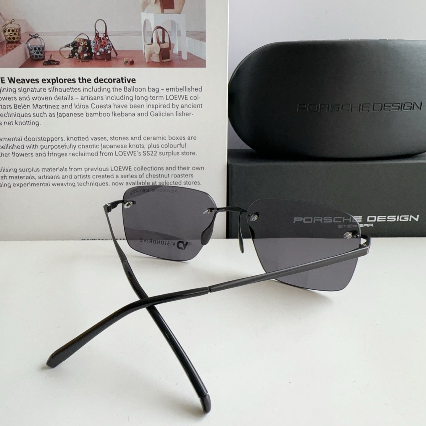 Inspired Porsche Design P’8923 – Rimless Titanium Sunglasses (1:1 Mirror Quality)