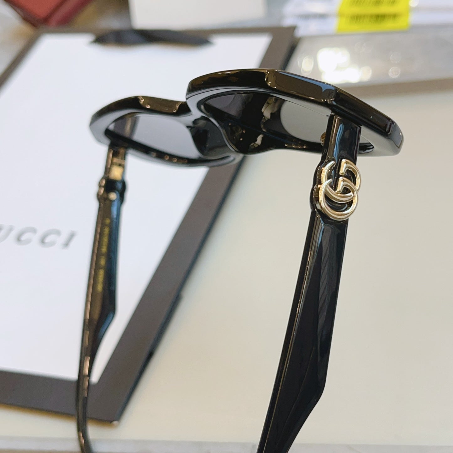 Inspired Gucci GG1535S Rectangular Sunglasses – Premium Acetate Frame with Geometric Design