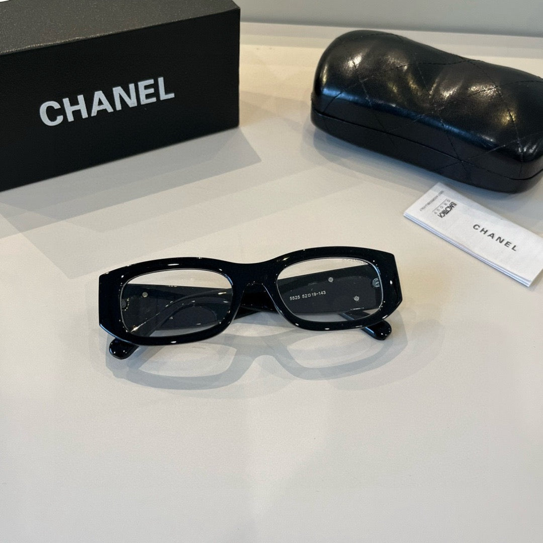 Inspired Chanel 5525 – Bold Rectangle Acetate Sunglasses (1:1 Mirror Quality)