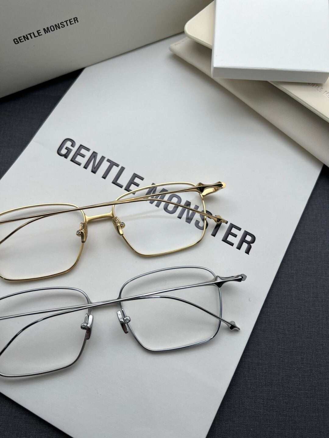 Gentle Monster Aba 02 – Titanium Optical Eyeglasses (1:1 Mirror Quality)