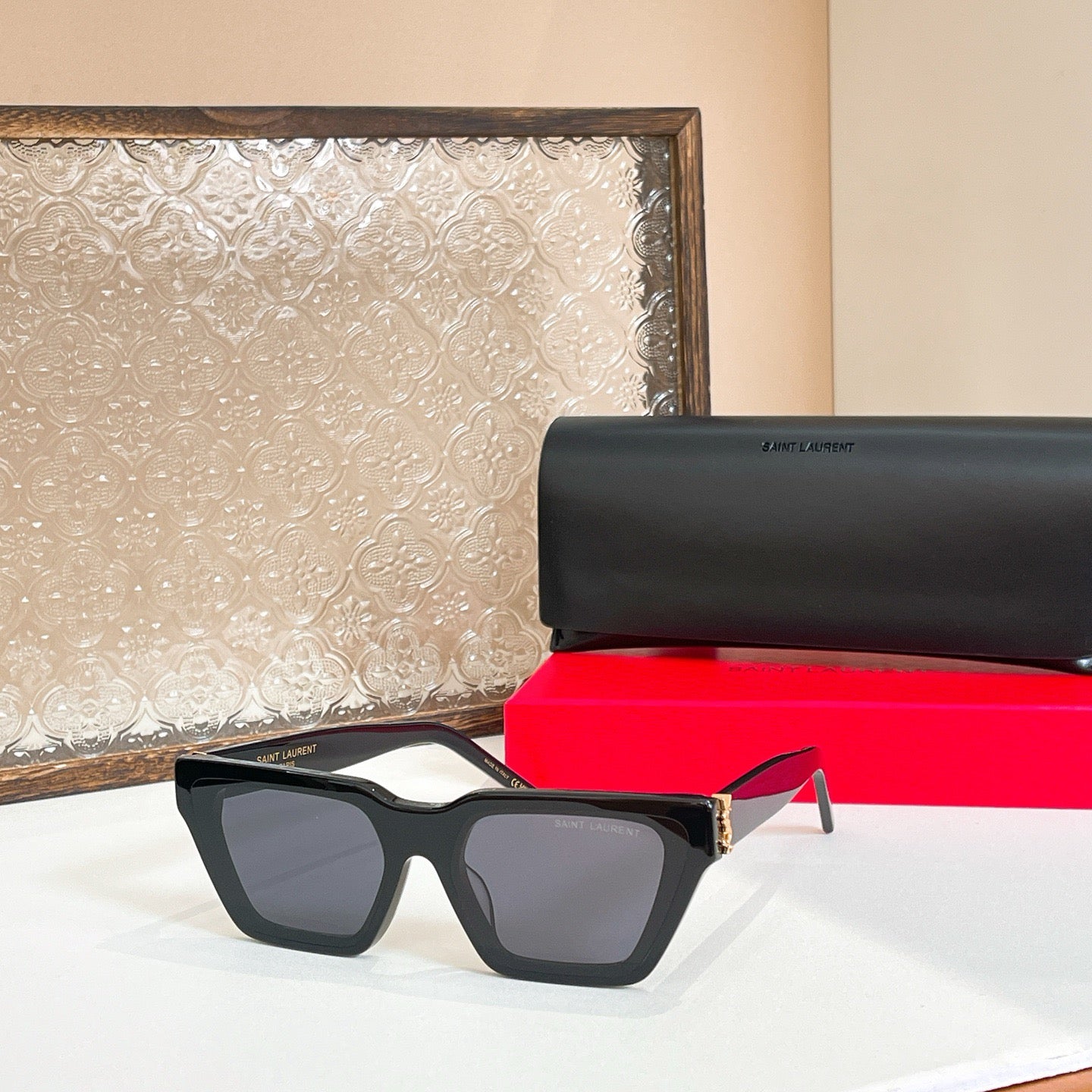 Inspired Saint Laurent SL M252 – Oversized Rectangular Sunglasses (1:1 Mirror Quality)
