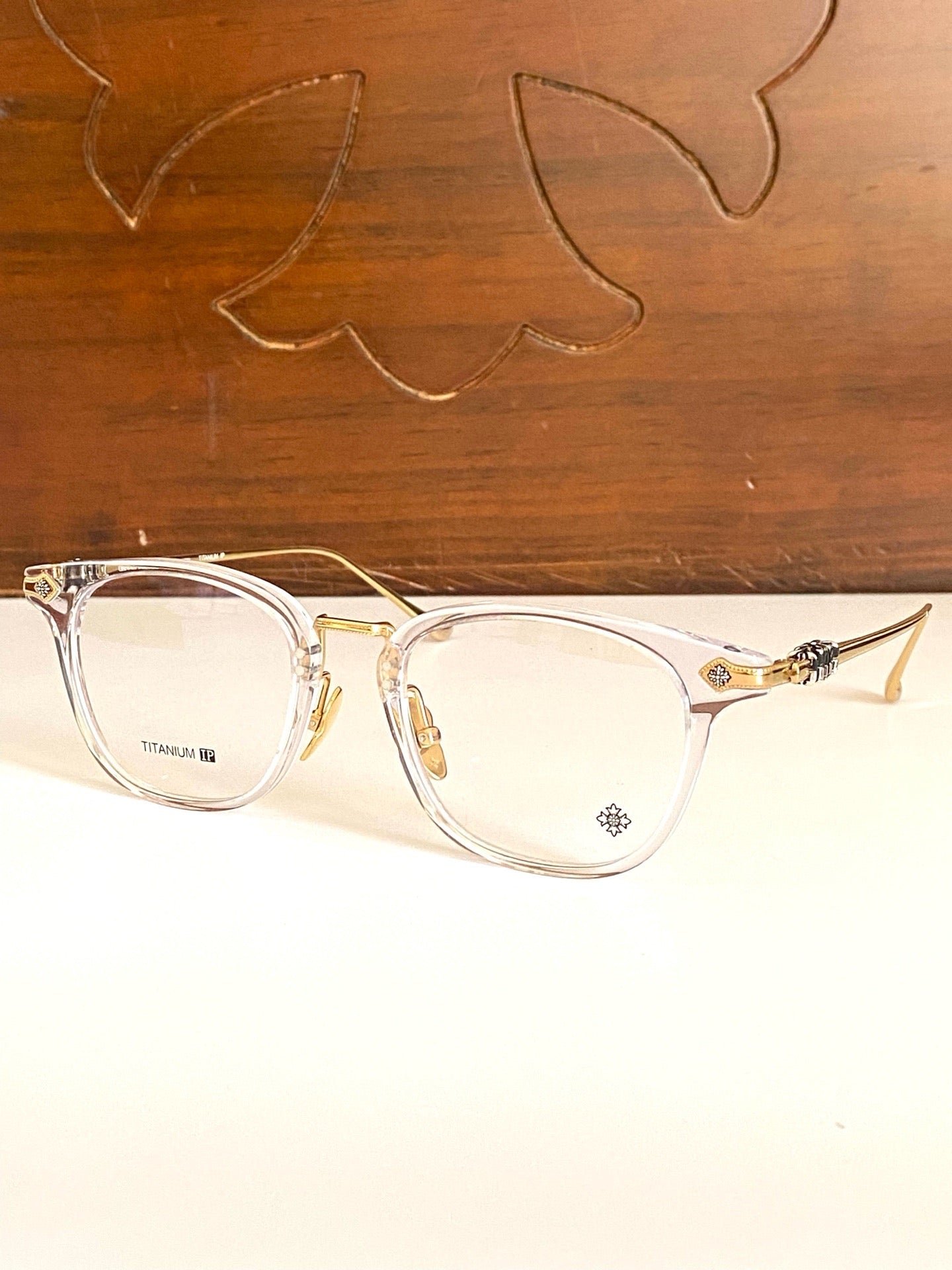 Chrome Hearts SHAGASS – Premium Pure Titanium Optical Eyeglasses (1:1 Mirror Quality)