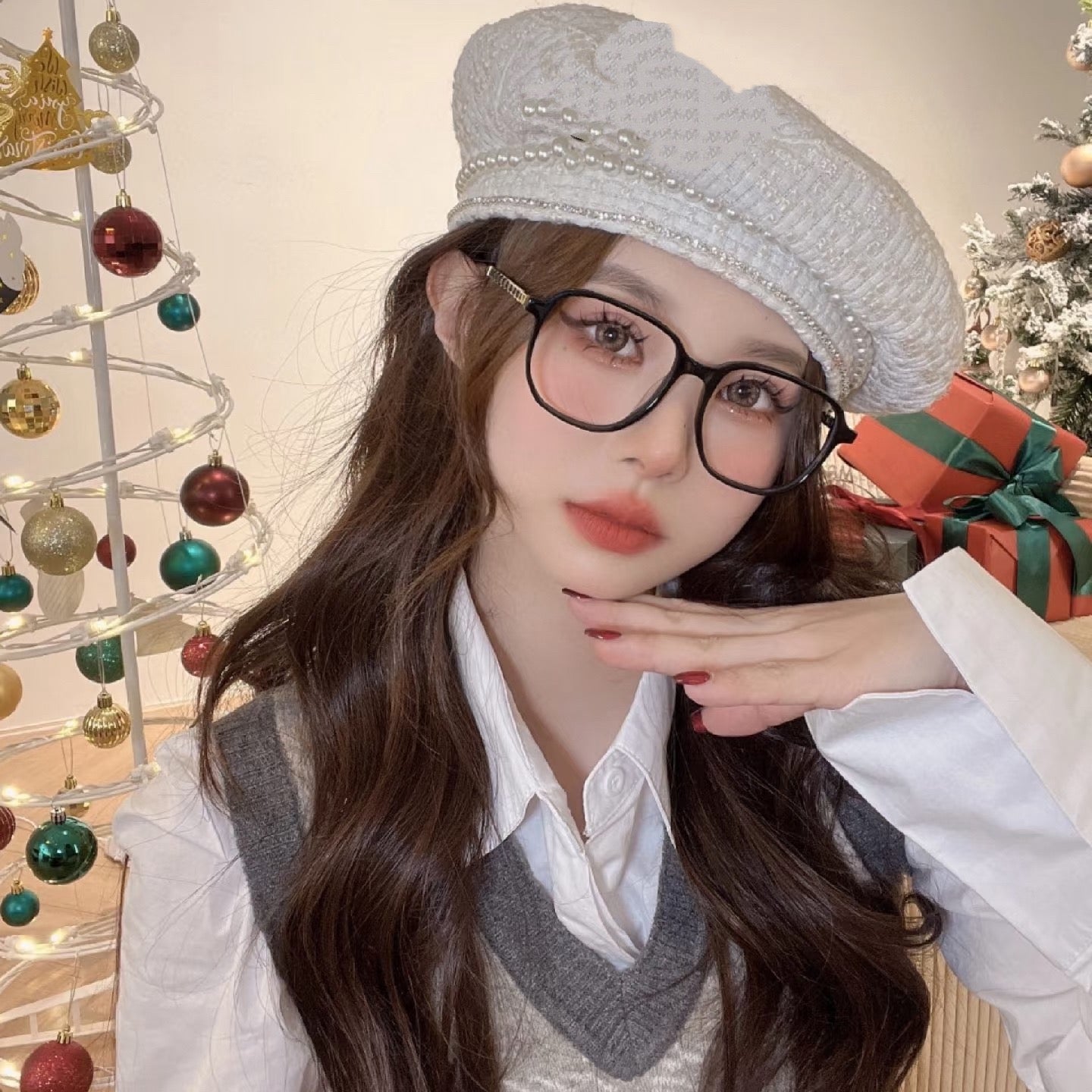 Inspired Chanel CH3418 – Oversized Square Eyeglasses (1:1 Mirror Quality)